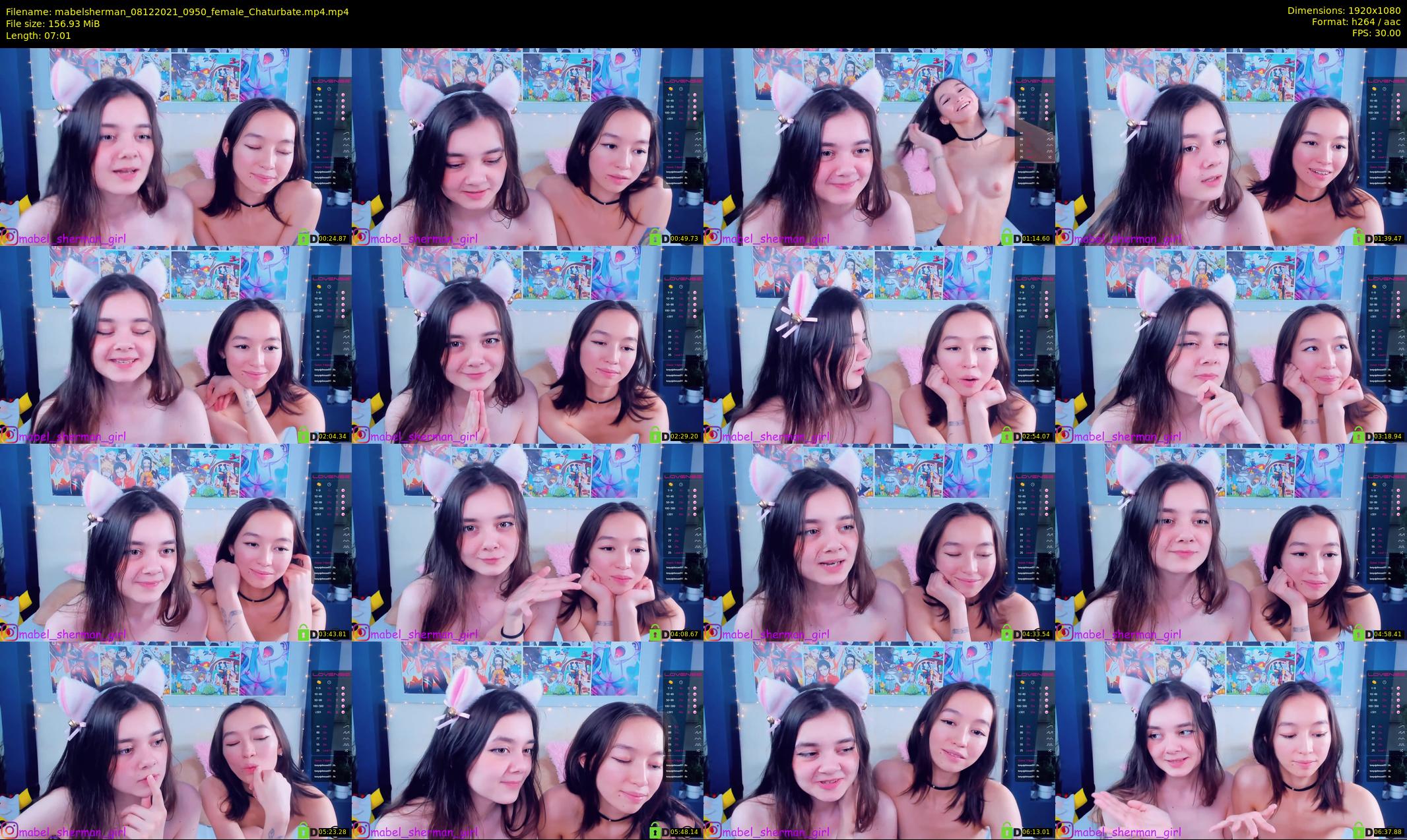 mabelsherman — 8 minute Chaturbate couple cam show recording, 1080p, Dec 8, 2021
