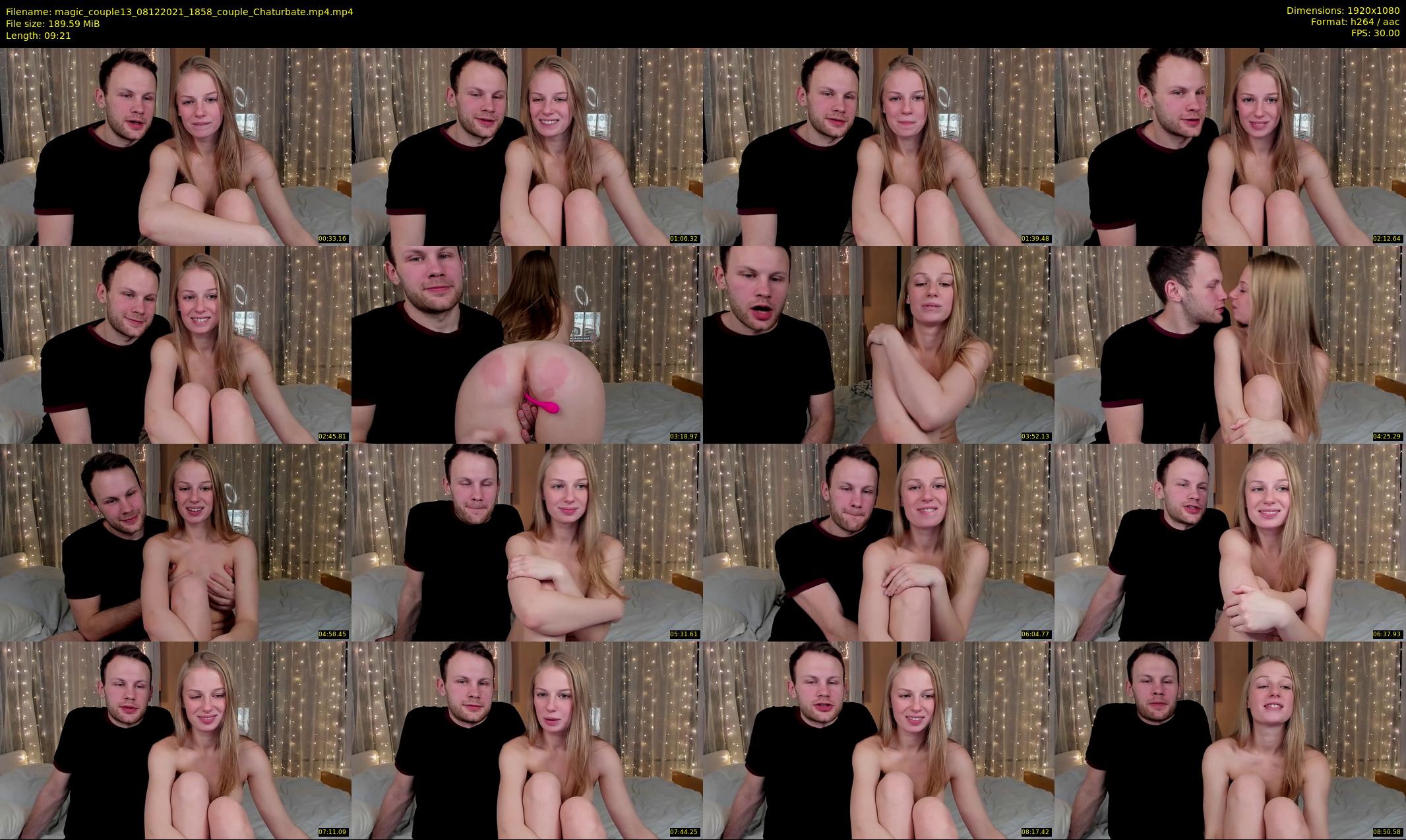 magic_couple13 — 10 minute Chaturbate couple cam show recording, 1080p, Dec 8, 2021