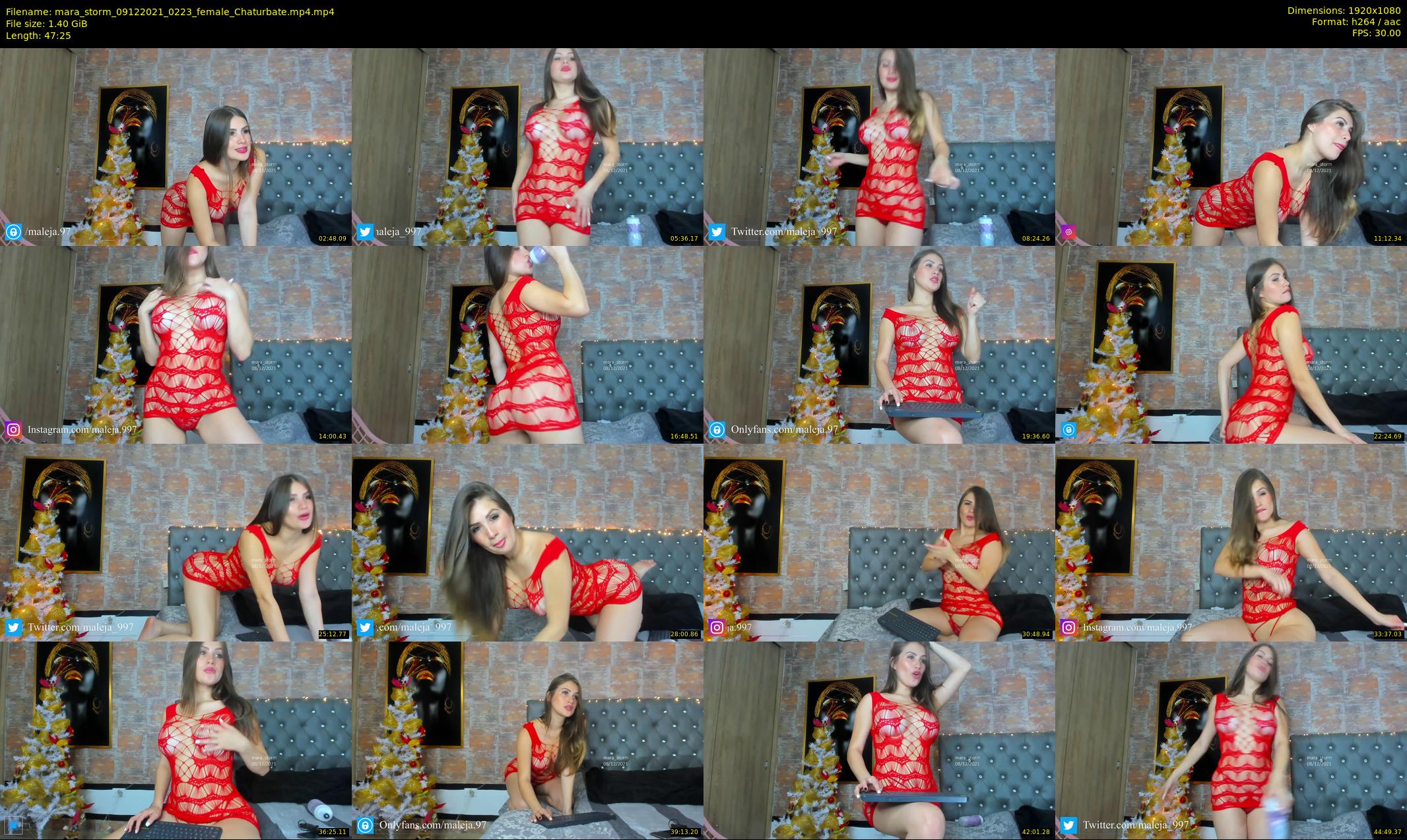mara_storm — 48 minute Chaturbate female cam show recording, 1080p, Dec 9, 2021