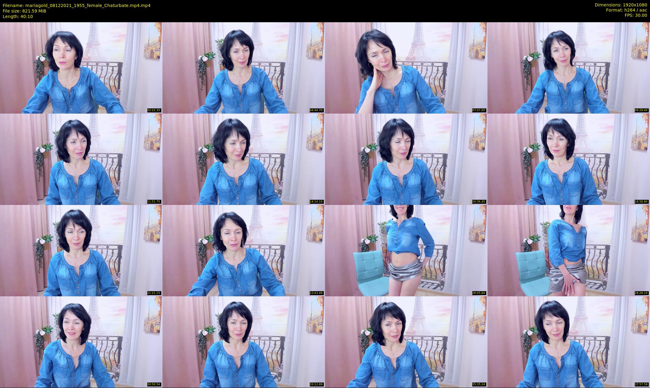 mariagold — 41 minute Chaturbate female cam show recording, 1080p, Dec 8, 2021
