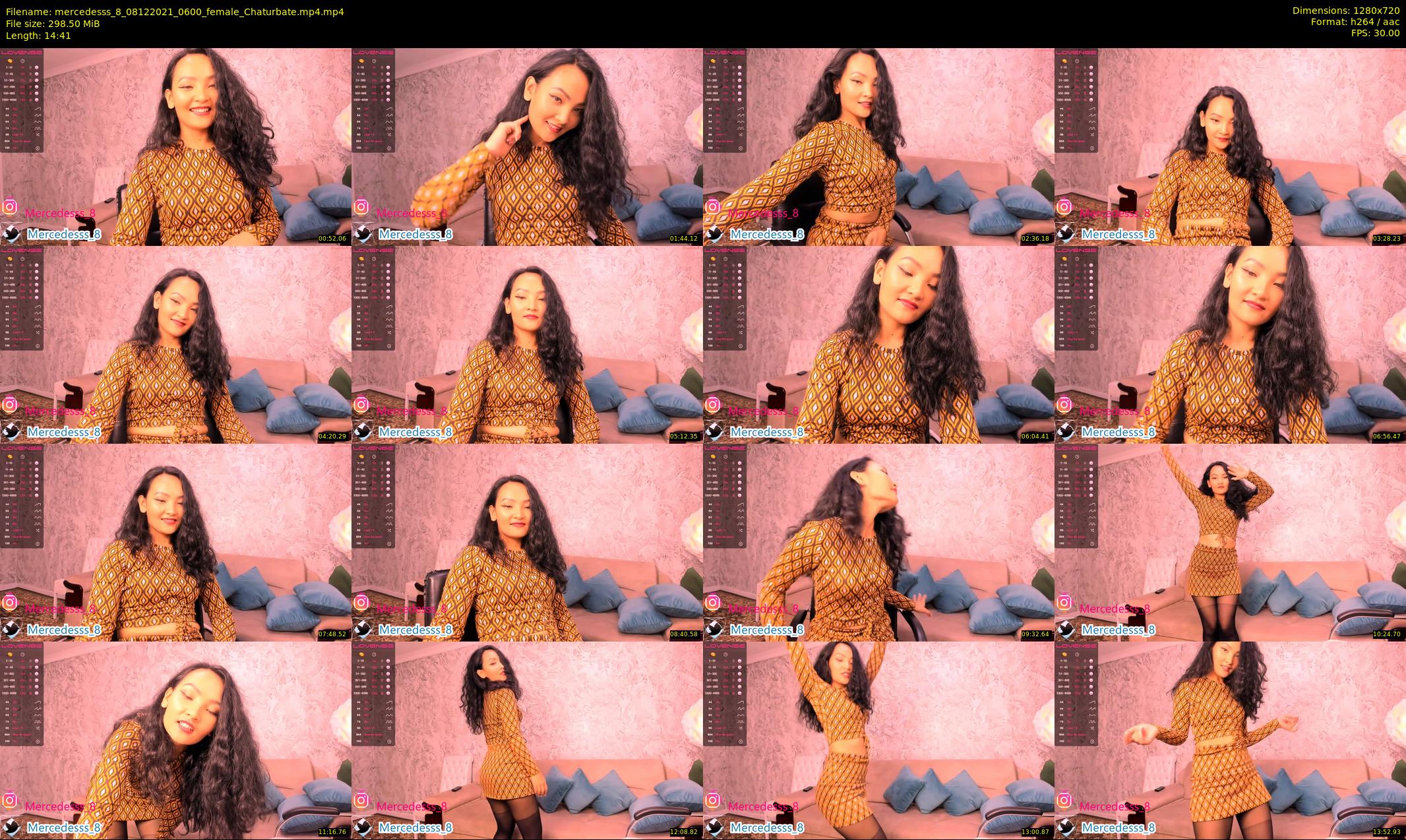 mercedesss_8 — 15 minute Chaturbate female cam show recording, 720p, Dec 8, 2021