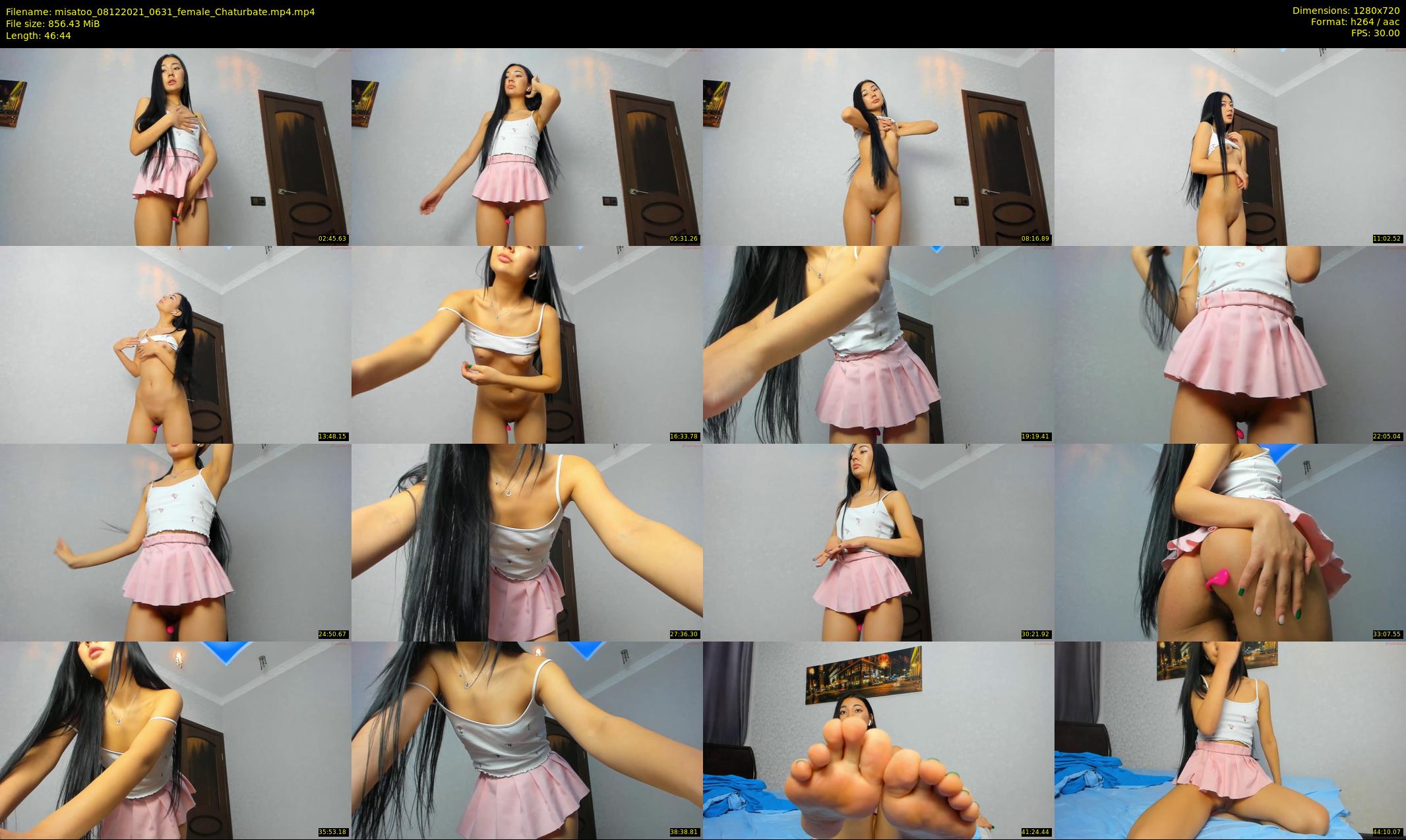 misatoo — 47 minute Chaturbate female cam show recording, 720p, Dec 8, 2021