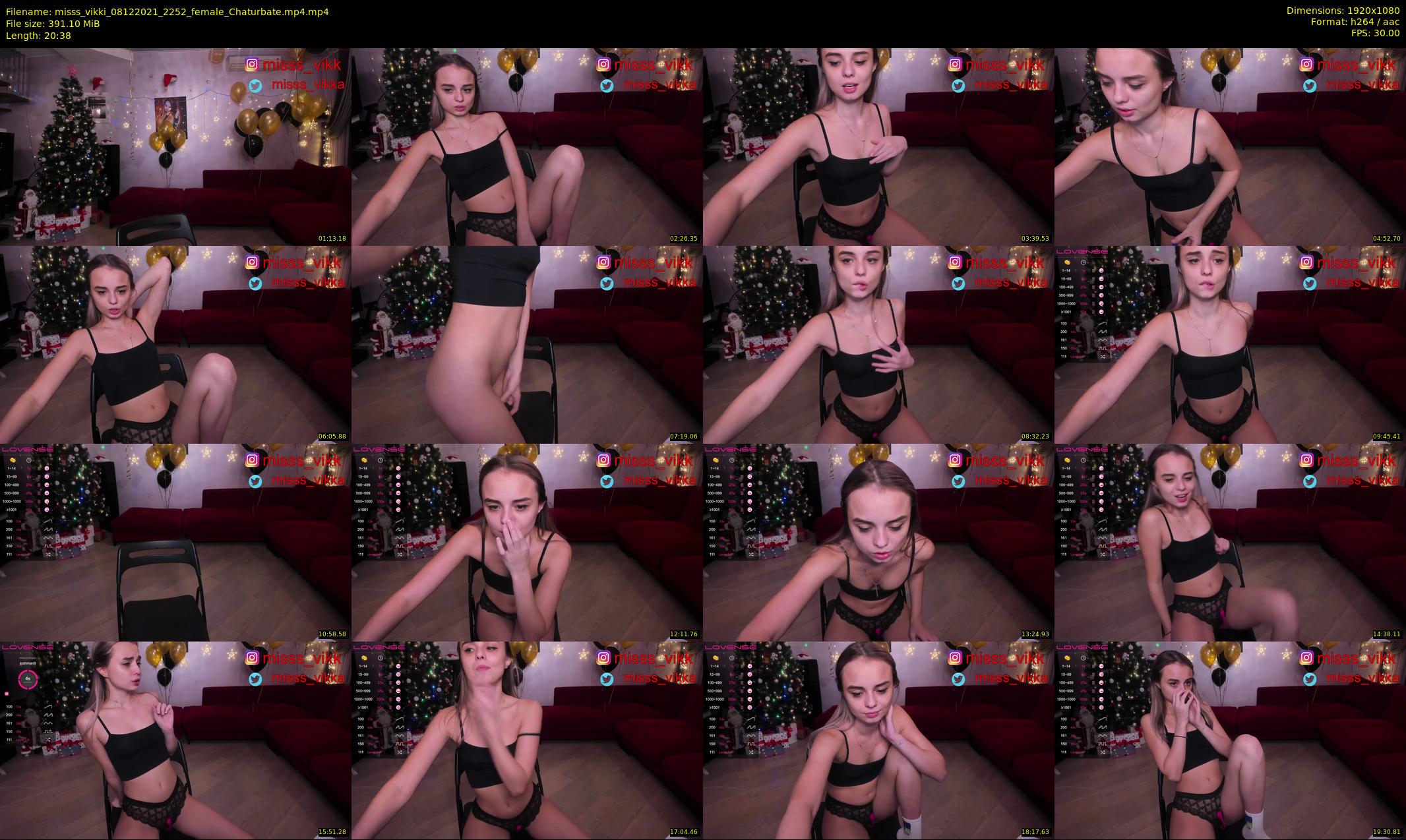 misss_vikki — 21 minute Chaturbate female cam show recording, 1080p, Dec 8, 2021