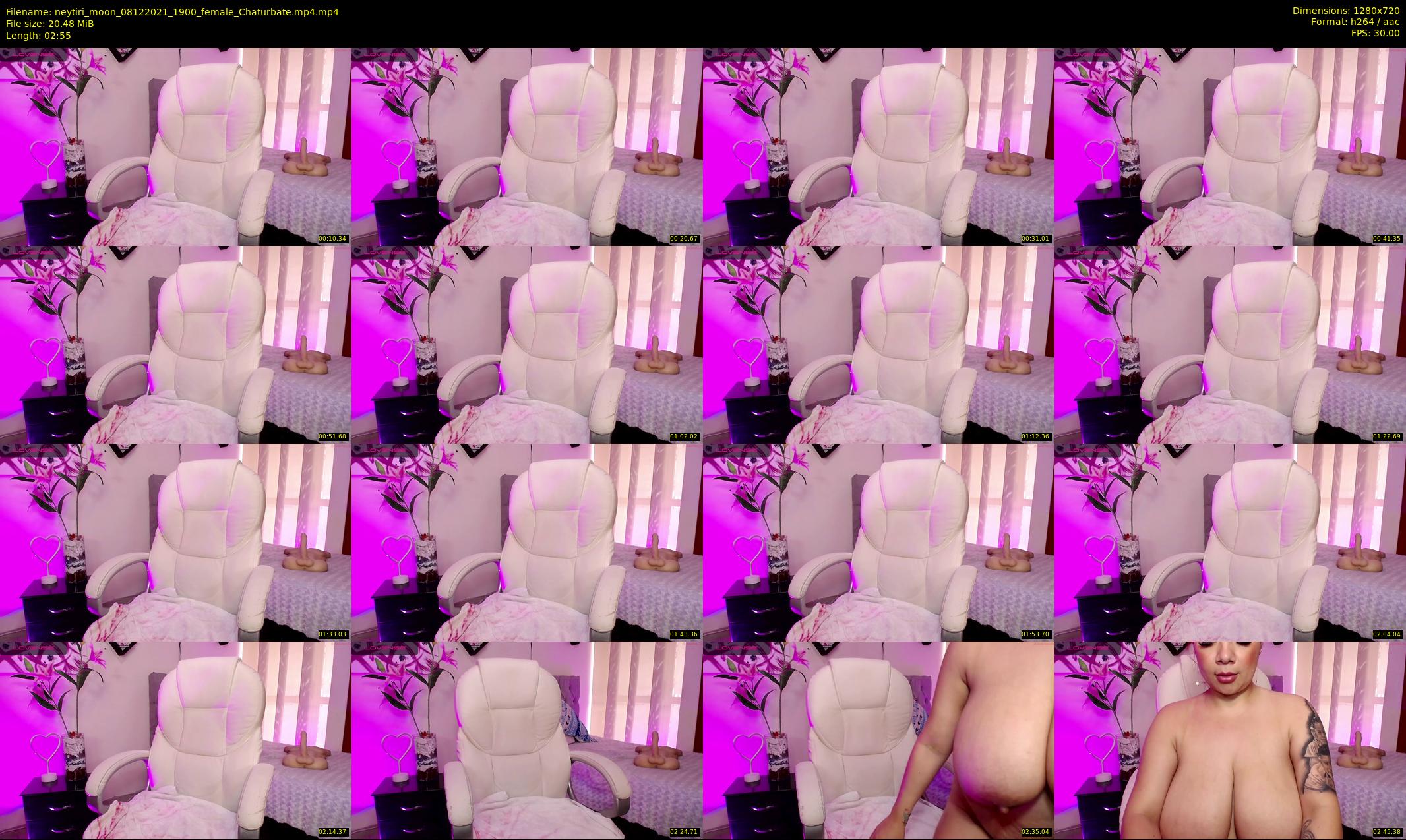 neytiri_moon — 3 minute Chaturbate female cam show recording, 720p, Dec 8, 2021