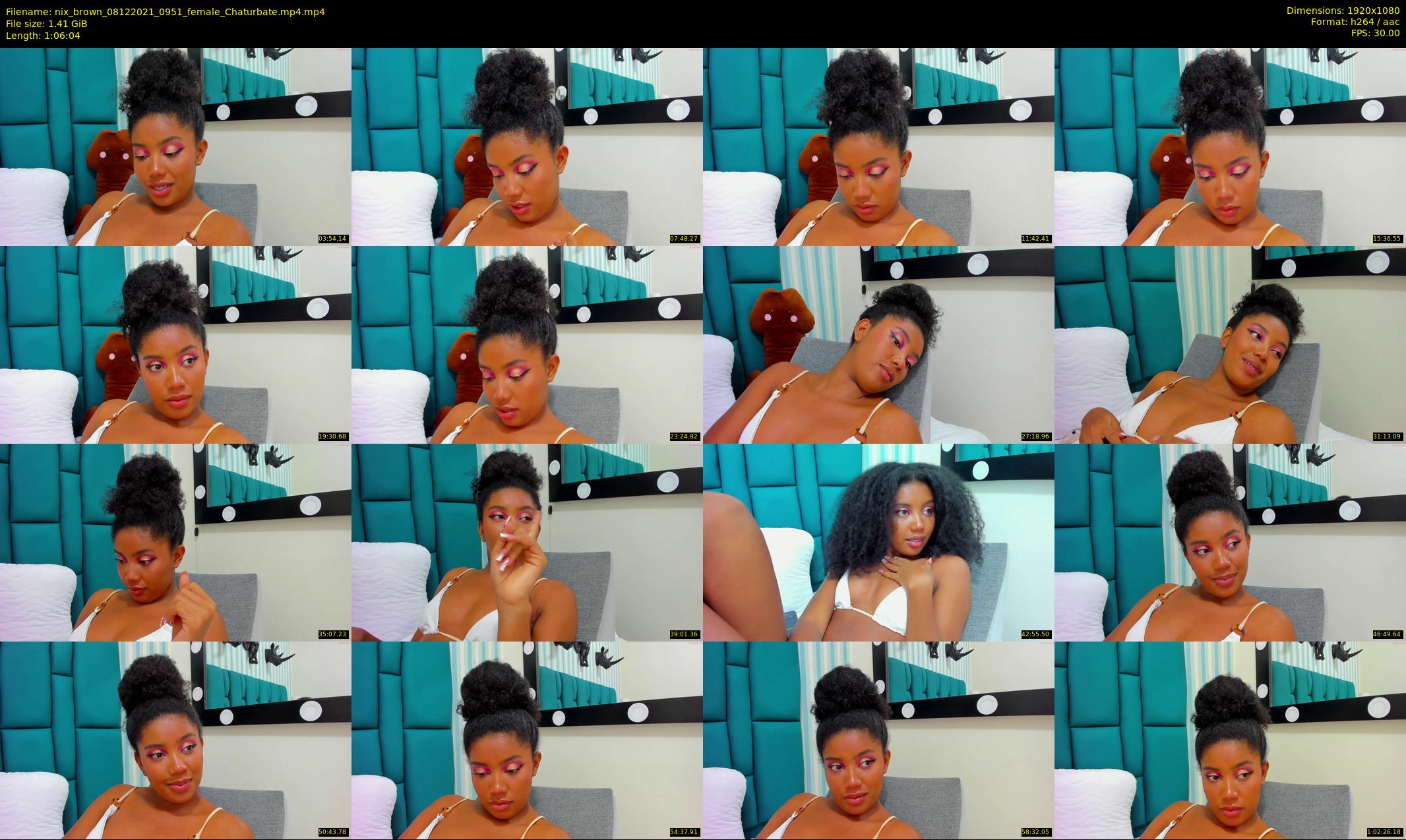 nix_brown — 67 minute Chaturbate female cam show recording, 1080p, Dec 8, 2021