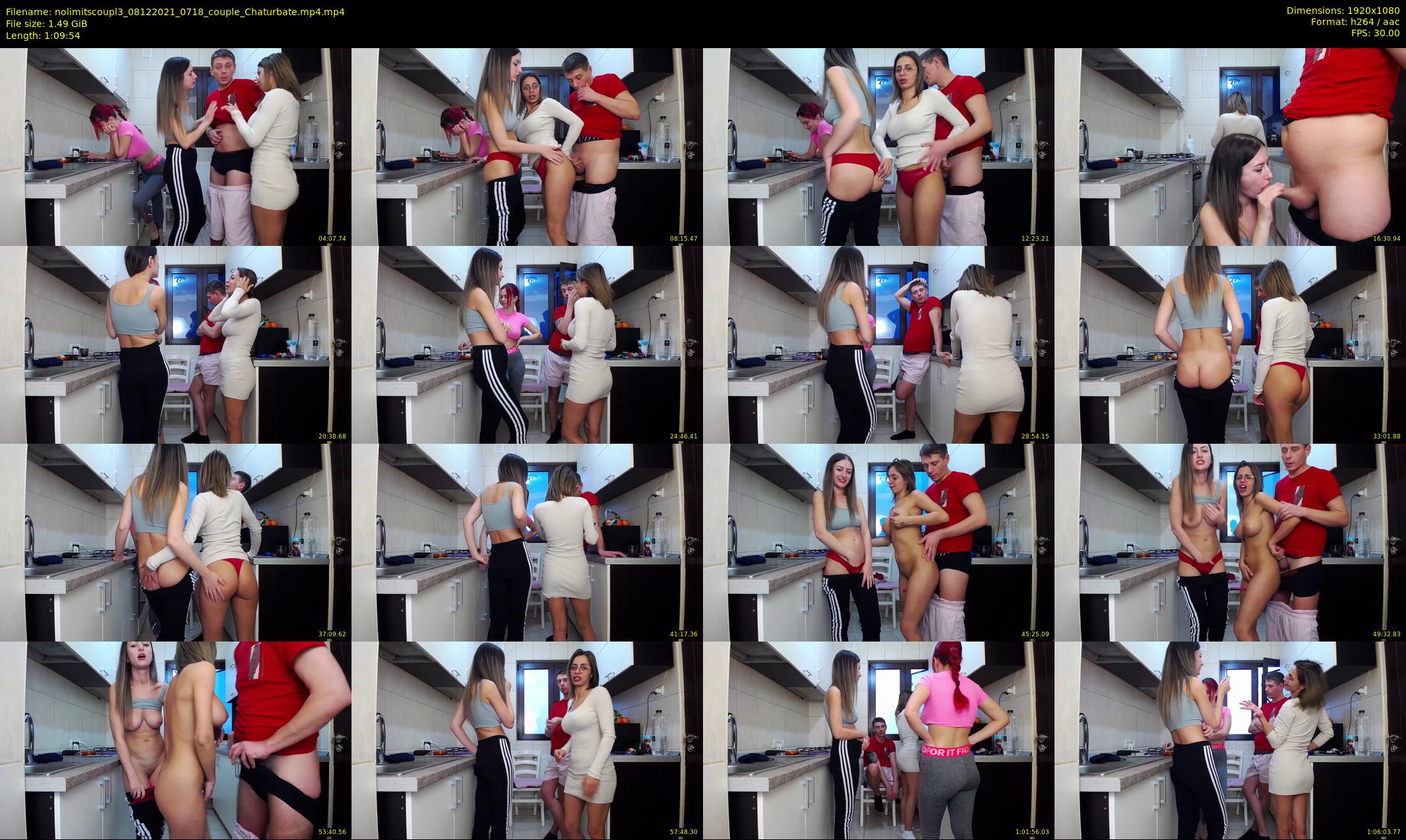 nolimitscoupl3 — 70 minute Chaturbate couple cam show recording, 1080p, Dec 8, 2021