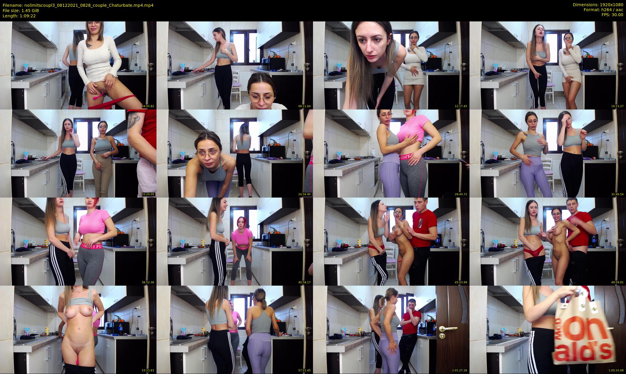 nolimitscoupl3 — 70 minute Chaturbate couple cam show recording, 1080p, Dec 8, 2021