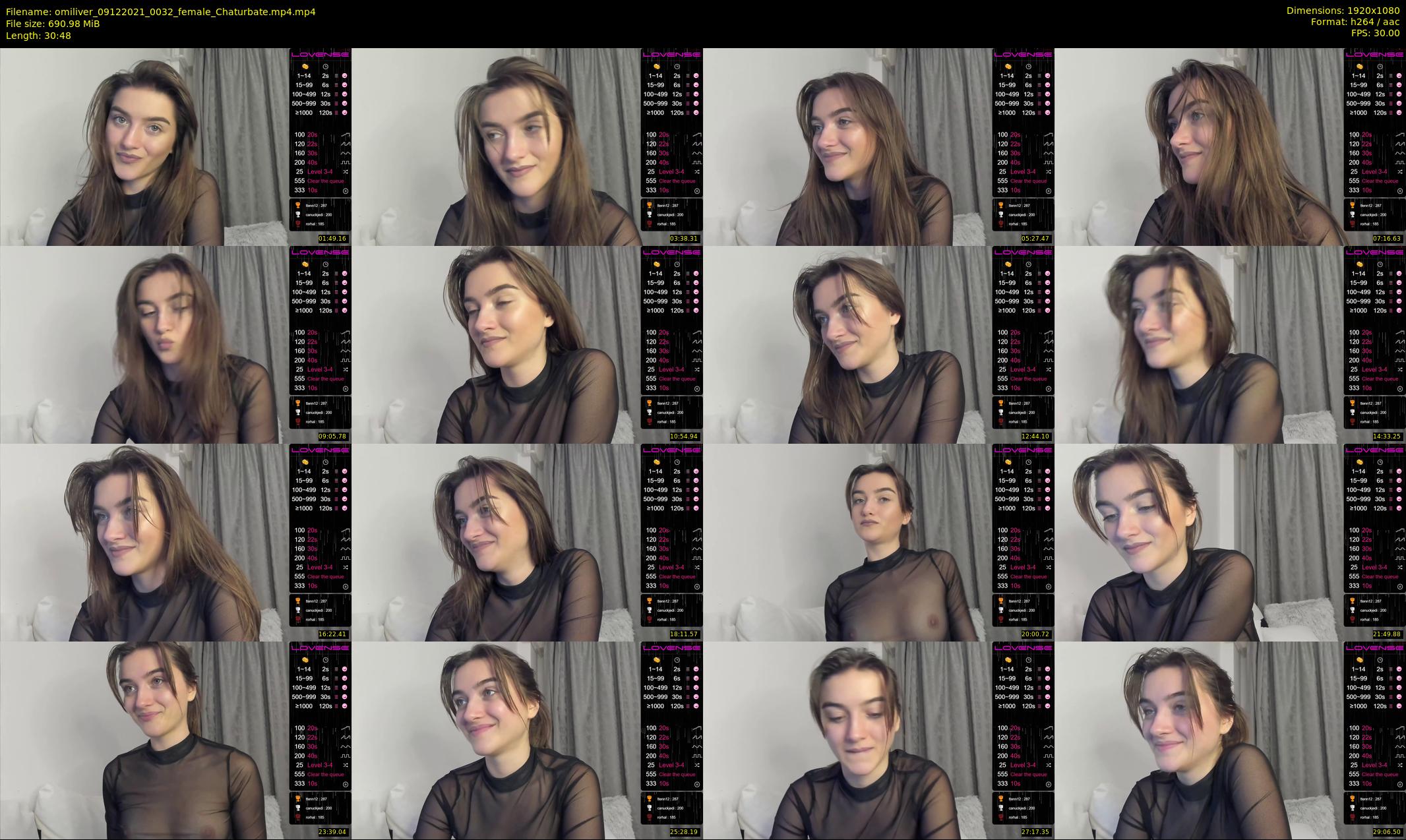 omiliver — 31 minute Chaturbate female cam show recording, 1080p, Dec 9, 2021