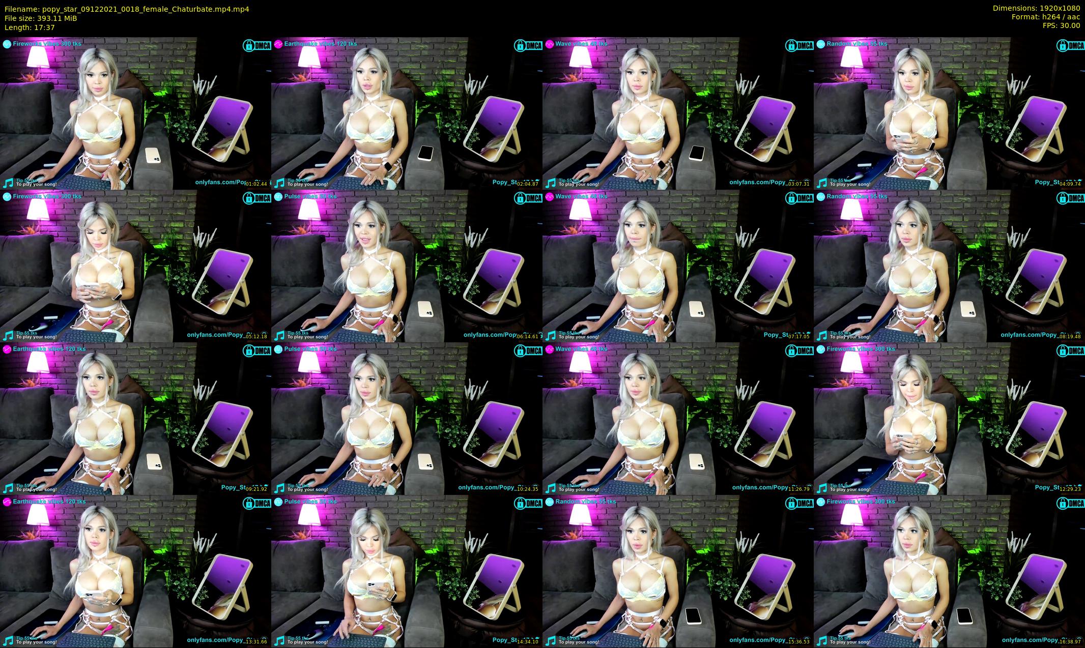 popy_star — 18 minute Chaturbate couple cam show recording, 1080p, Dec 9, 2021
