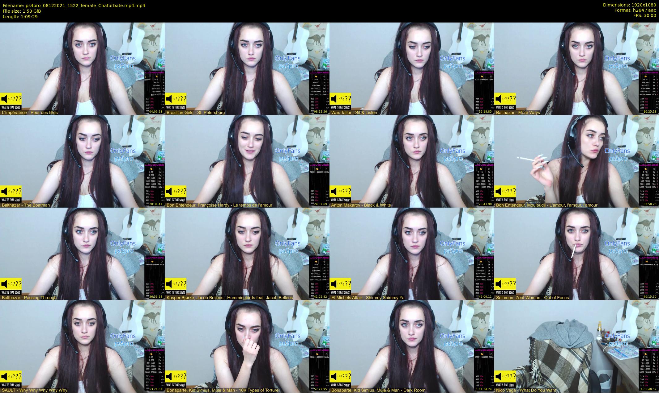 ps4pro — 70 minute Chaturbate female cam show recording, 1080p, Dec 8, 2021