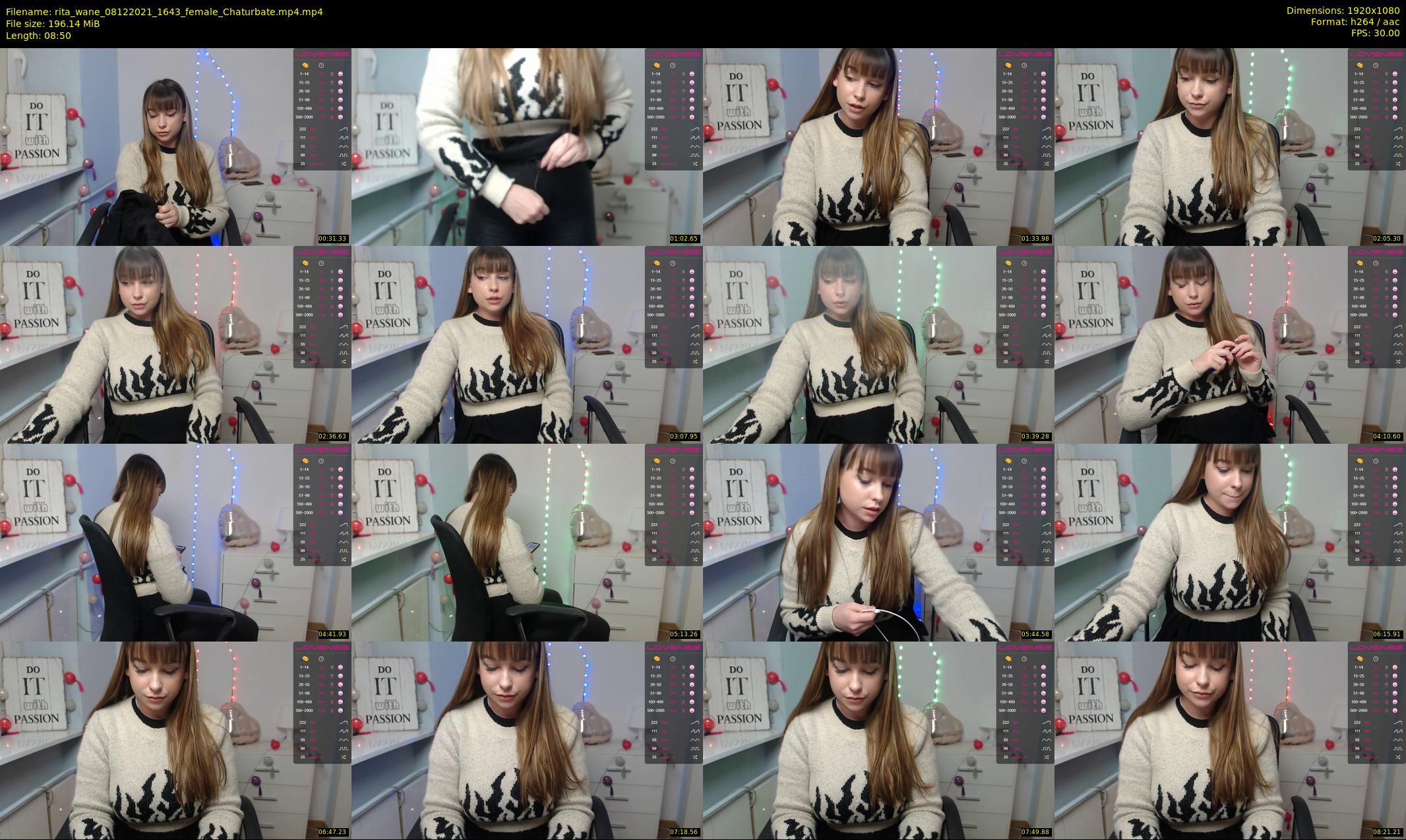 rita_wane — 9 minute Chaturbate female cam show recording, 1080p, Dec 8, 2021