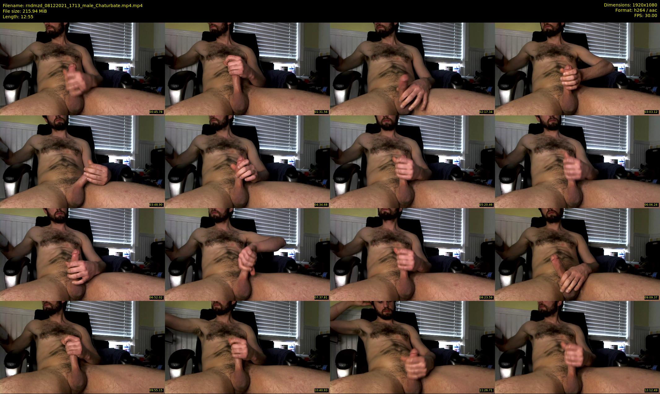 rndmzd — 13 minute Chaturbate male cam show recording, 1080p, Dec 8, 2021