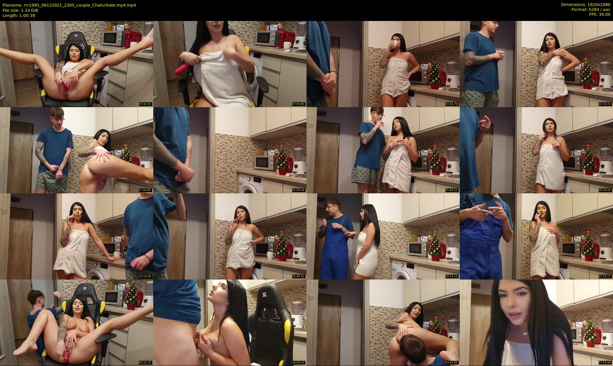 rrr1995 — 61 minute Chaturbate couple cam show recording, 1080p, Dec 8, 2021