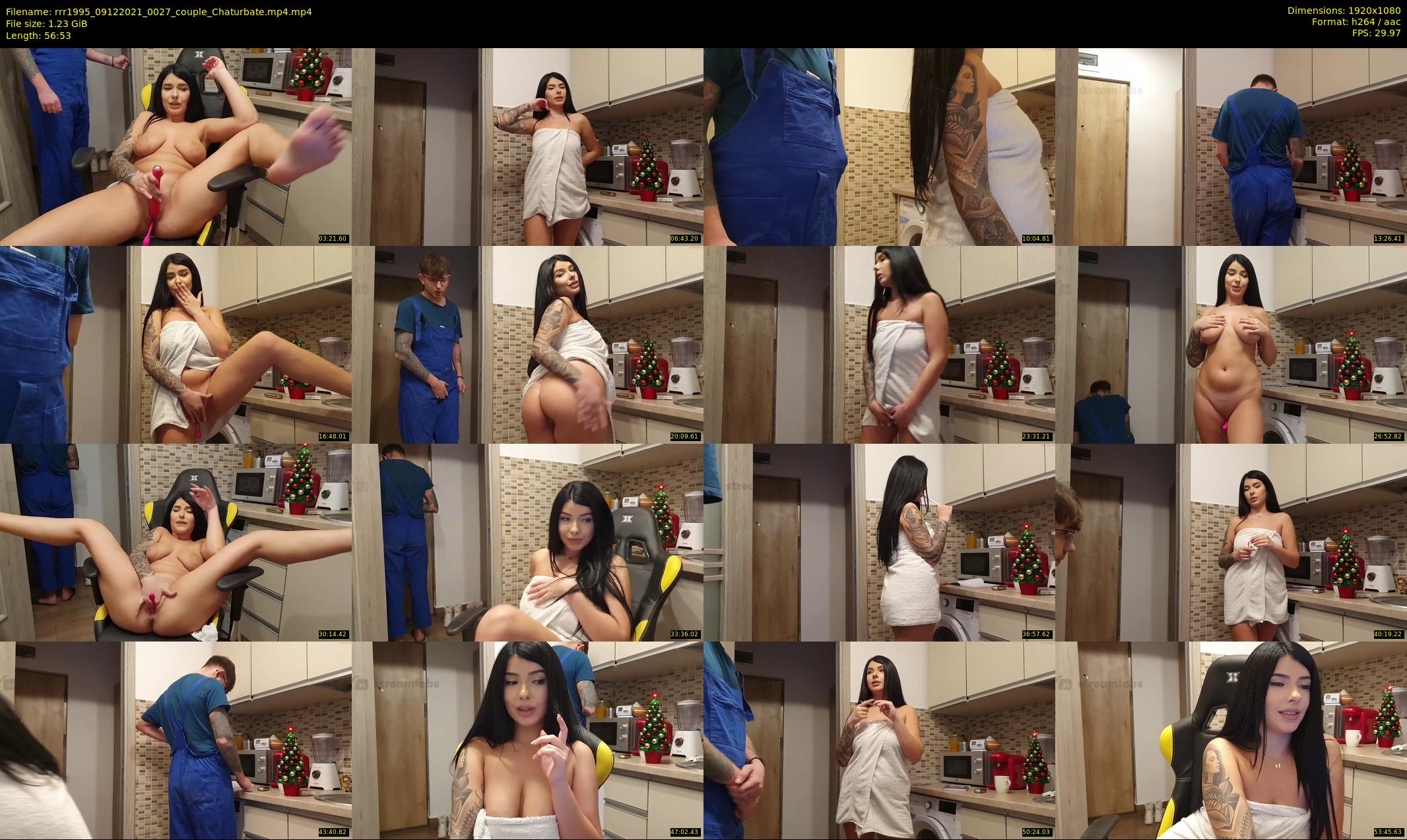 rrr1995 — 57 minute Chaturbate couple cam show recording, 1080p, Dec 9, 2021