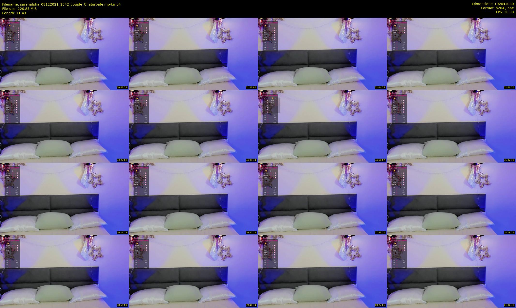 sarahalpha — 12 minute Chaturbate couple cam show recording, 1080p, Dec 8, 2021