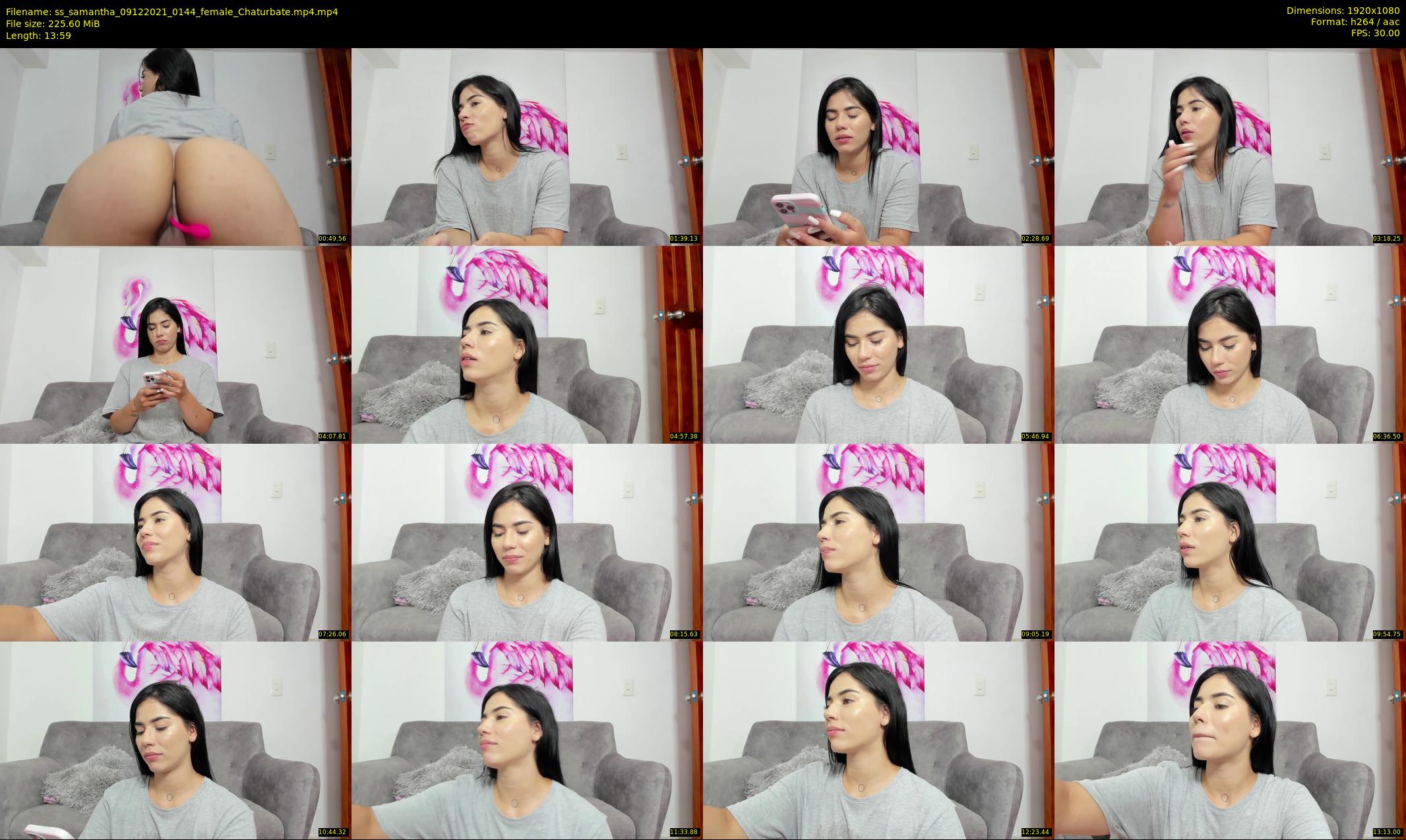 ss_samantha — 14 minute Chaturbate female cam show recording, 1080p, Dec 9, 2021