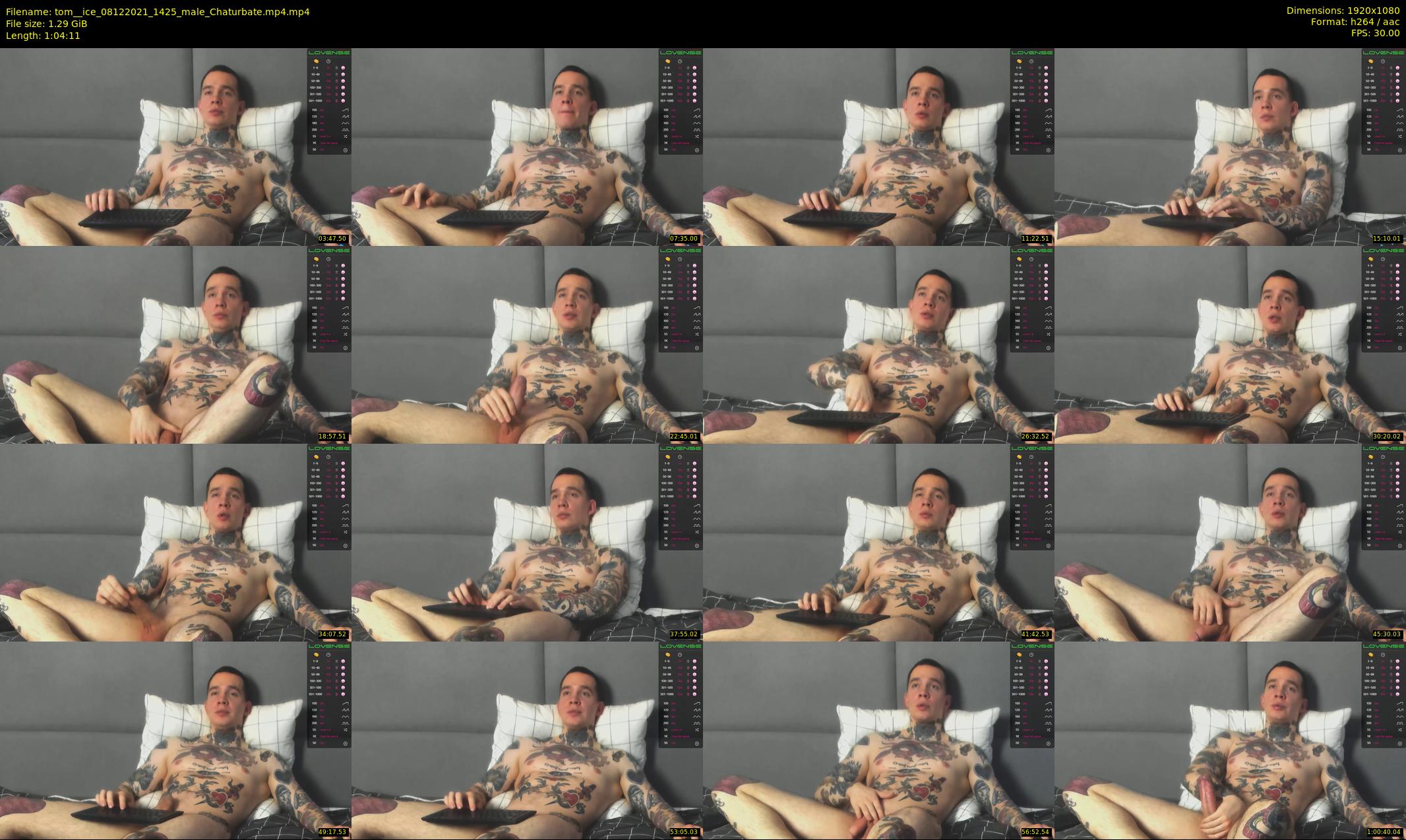 tom__ice — 65 minute Chaturbate male cam show recording, 1080p, Dec 8, 2021