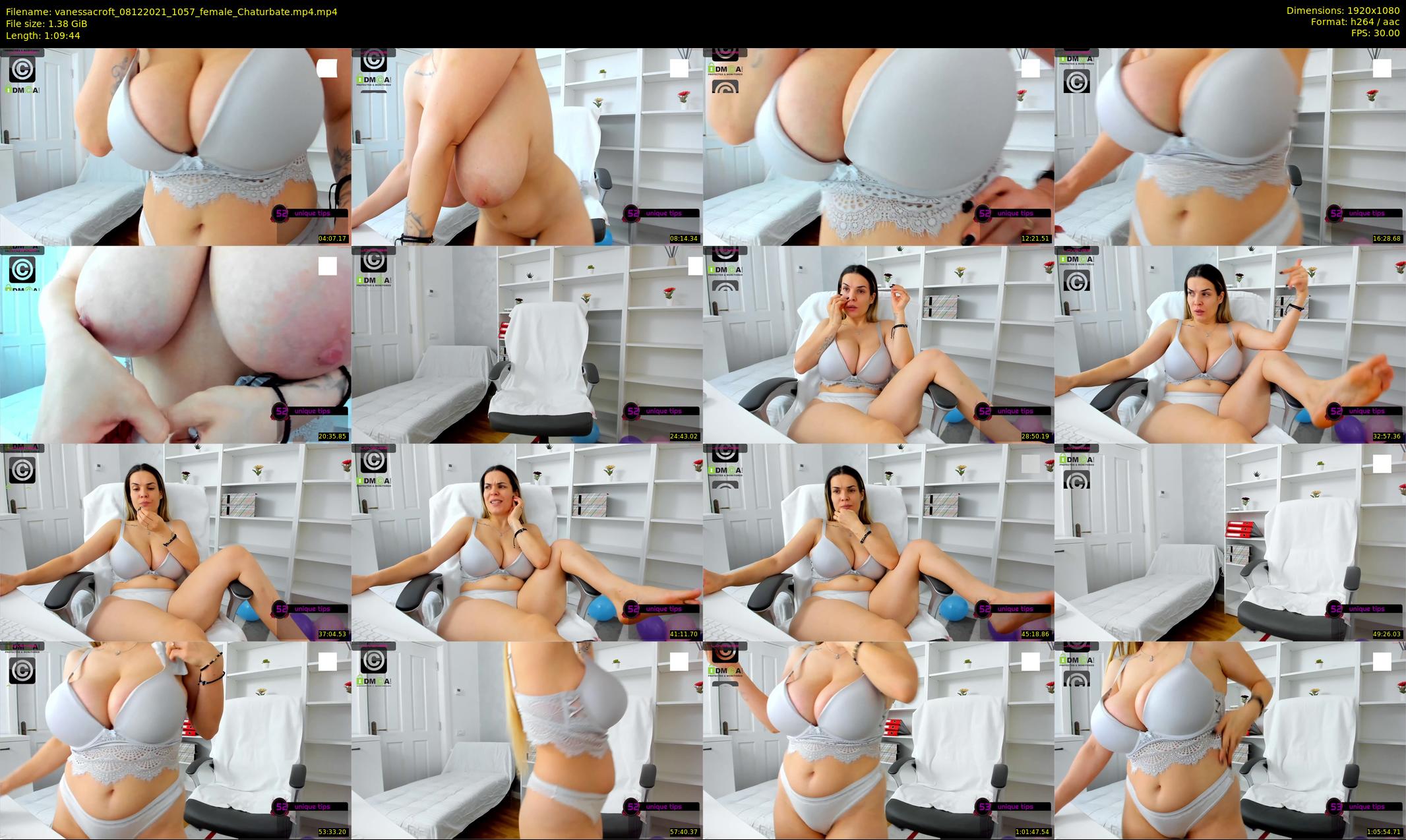 vanessacroft — 70 minute Chaturbate female cam show recording, 1080p, Dec 8, 2021