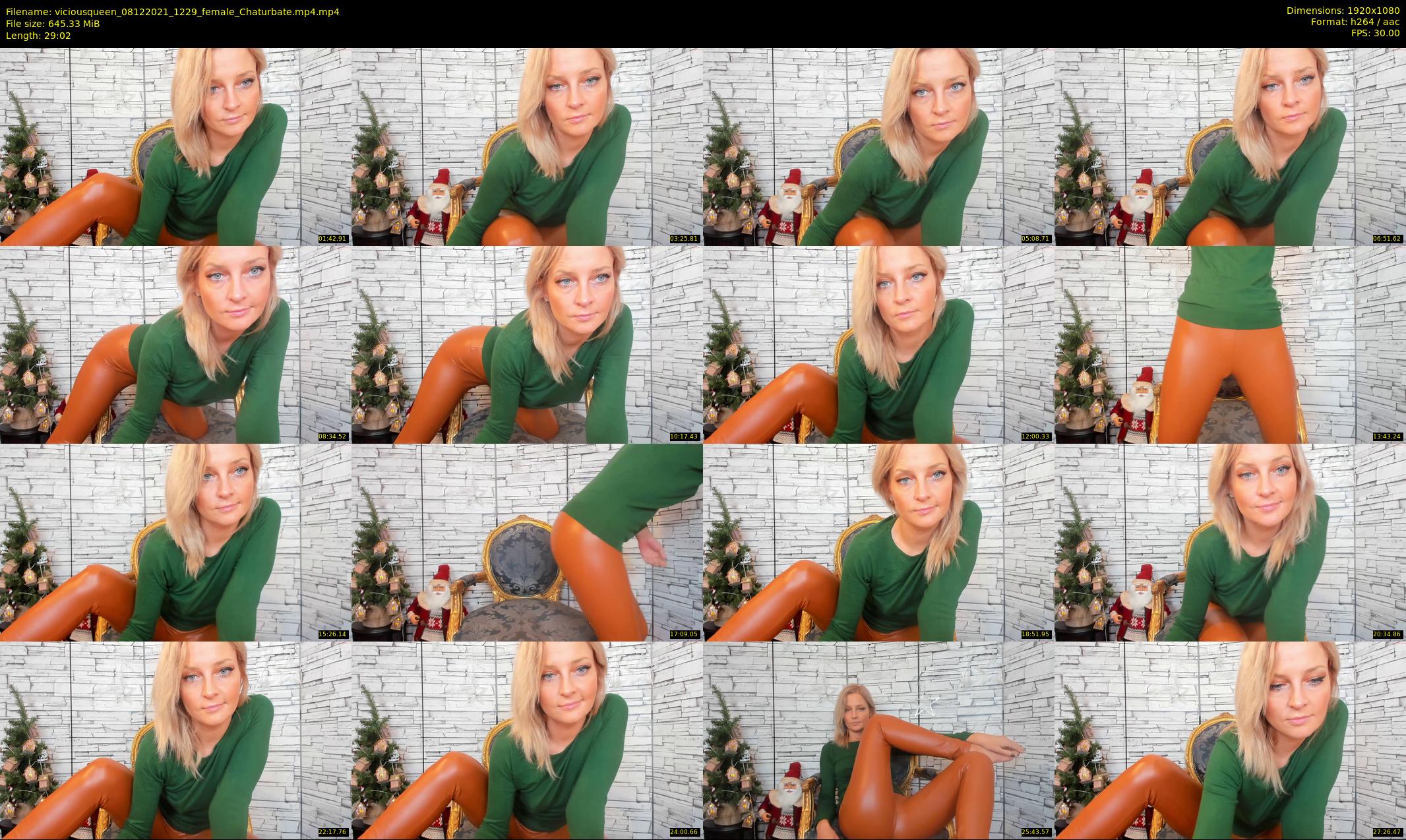 viciousqueen — 30 minute Chaturbate female cam show recording, 1080p, Dec 8, 2021