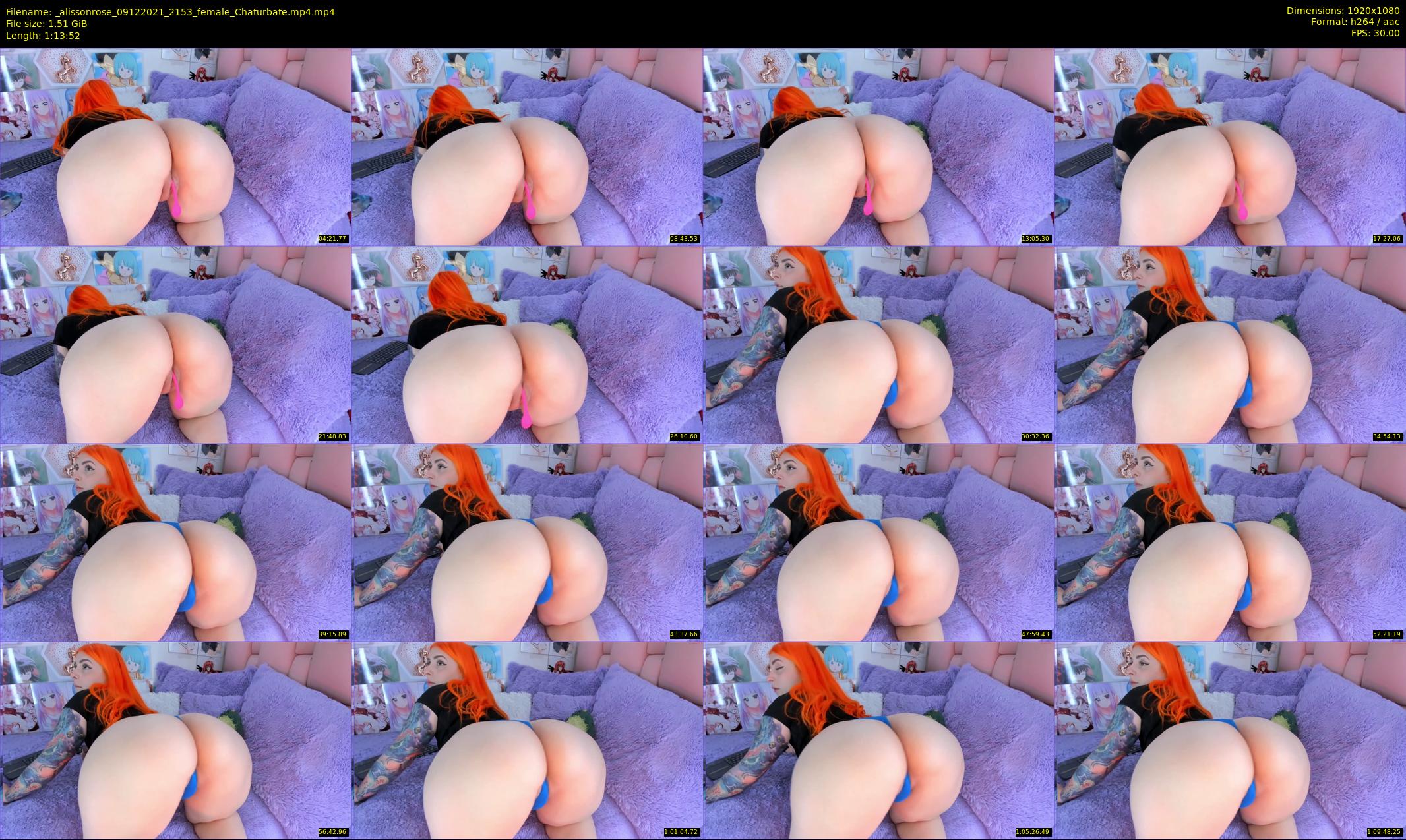 _alissonrose — 74 minute Chaturbate female cam show recording, 1080p, Dec 9, 2021