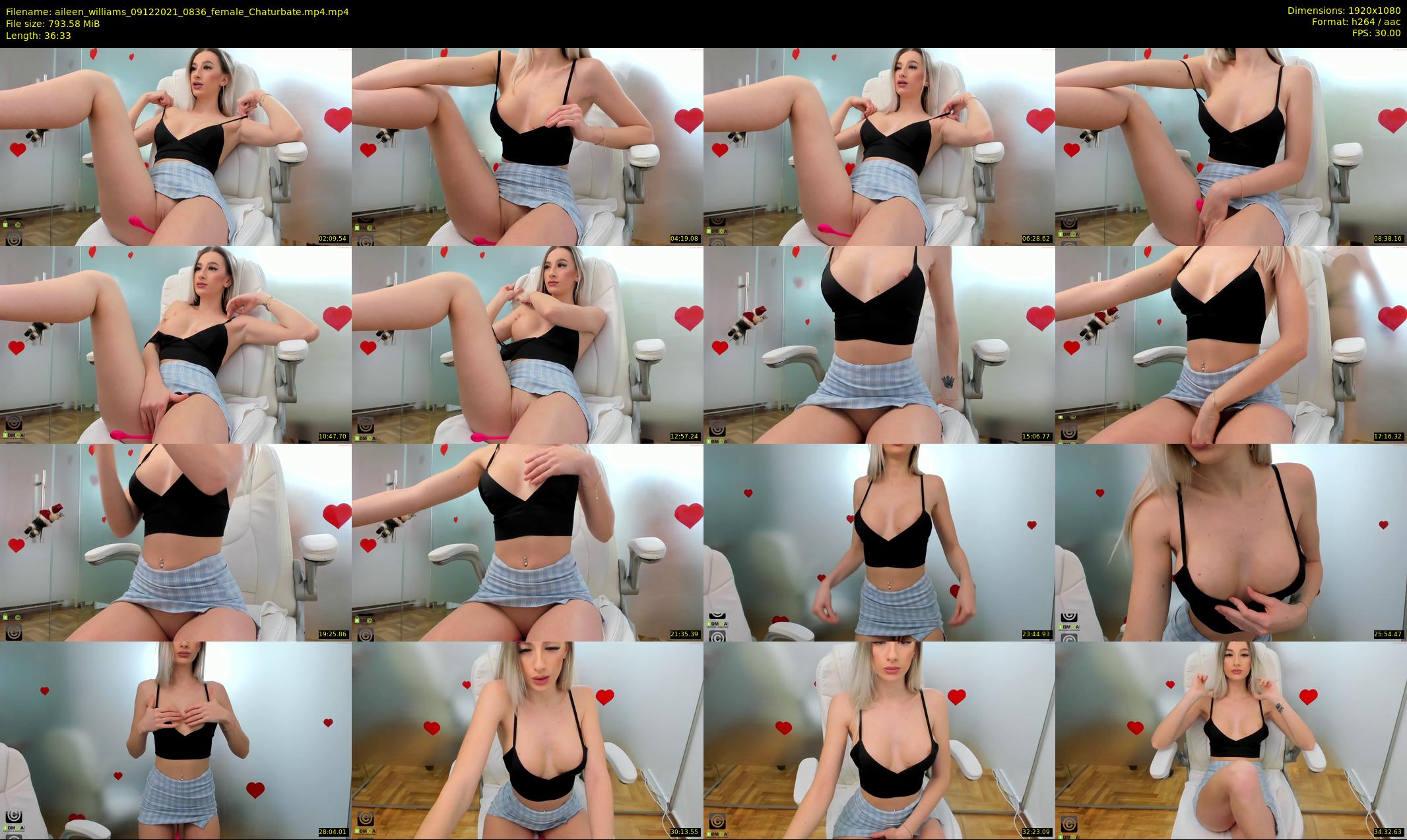 aileen_williams — 37 minute Chaturbate female cam show recording, 1080p, Dec 9, 2021