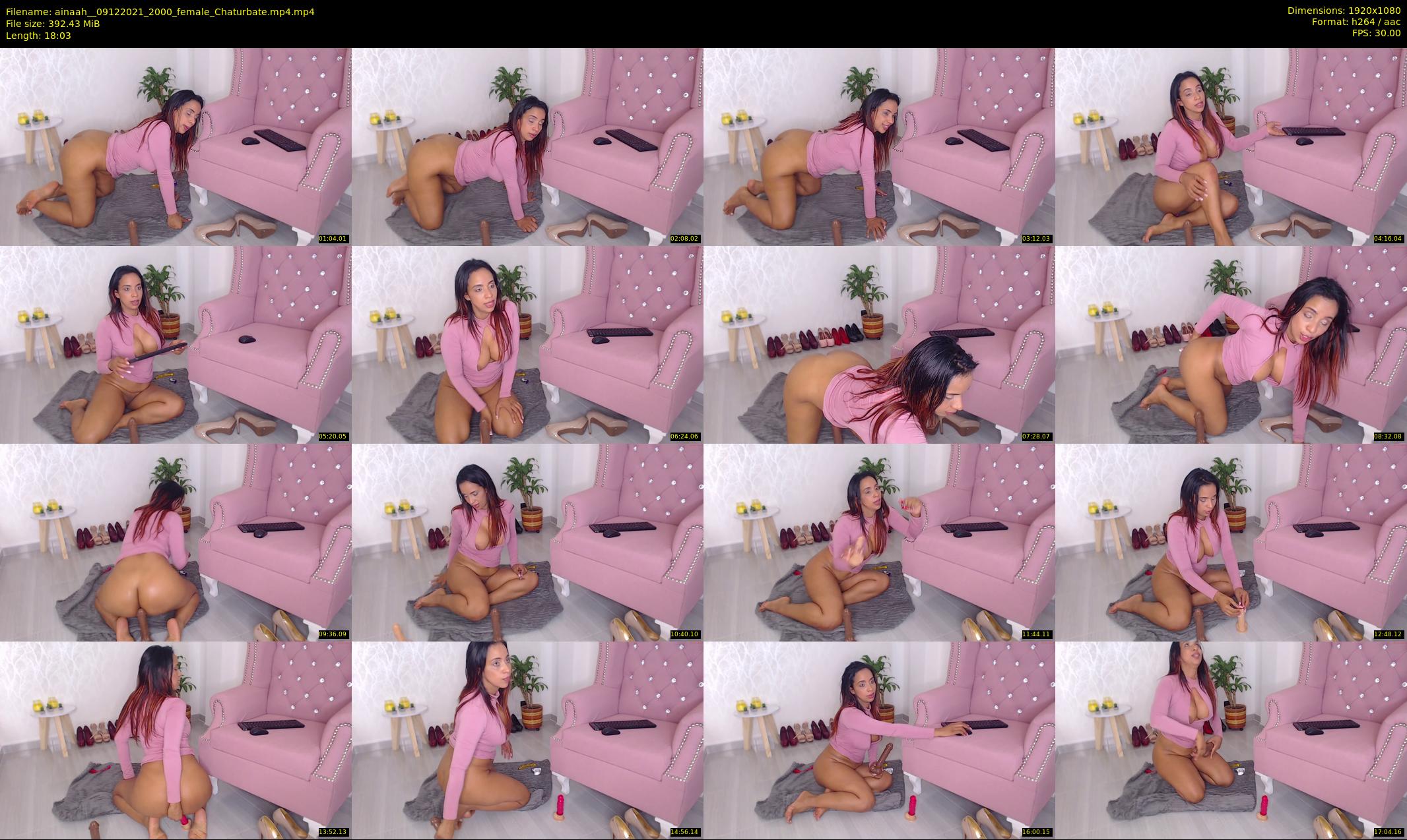 ainaah_ — 19 minute Chaturbate female cam show recording, 1080p, Dec 9, 2021