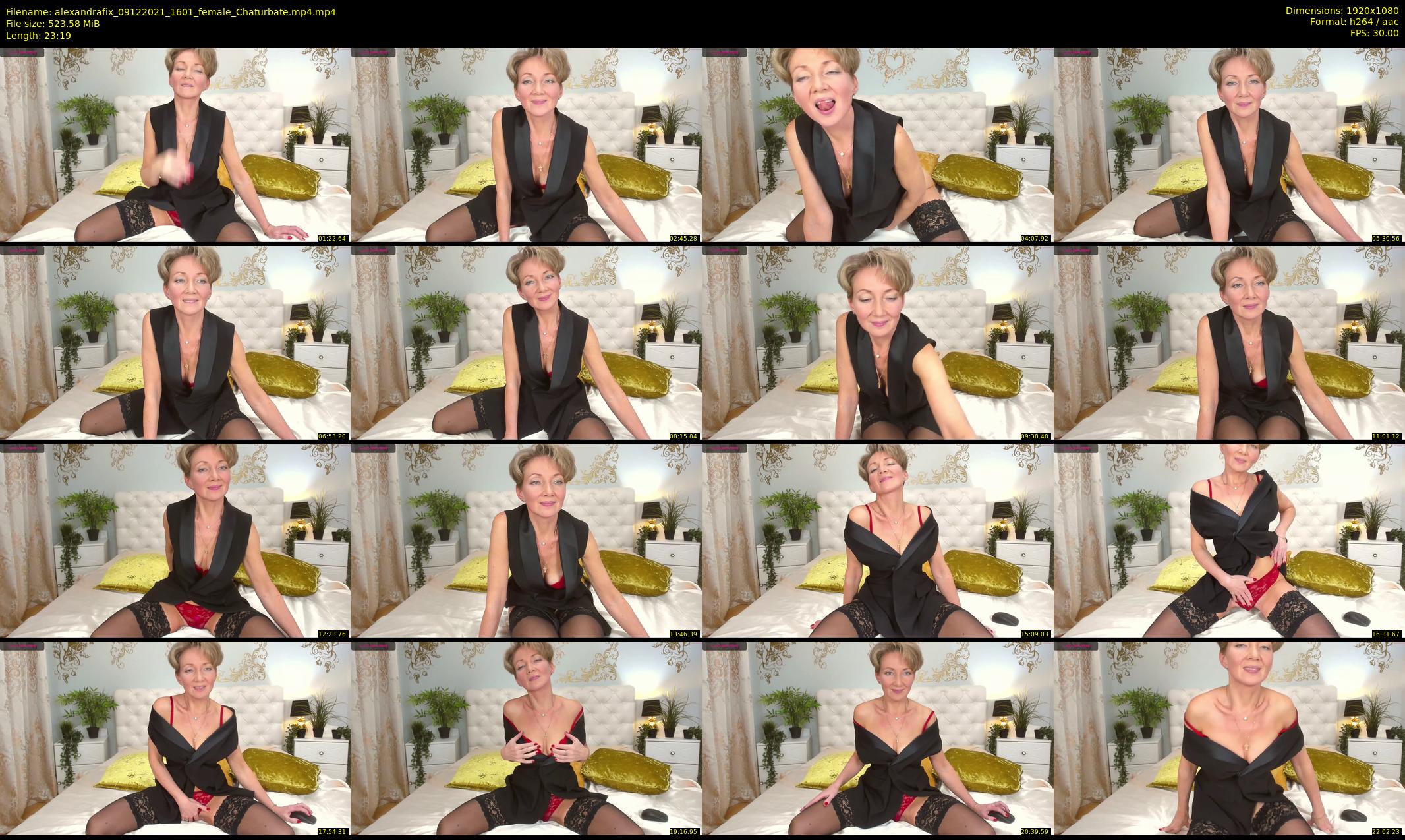 alexandrafix — 24 minute Chaturbate female cam show recording, 1080p, Dec 9, 2021