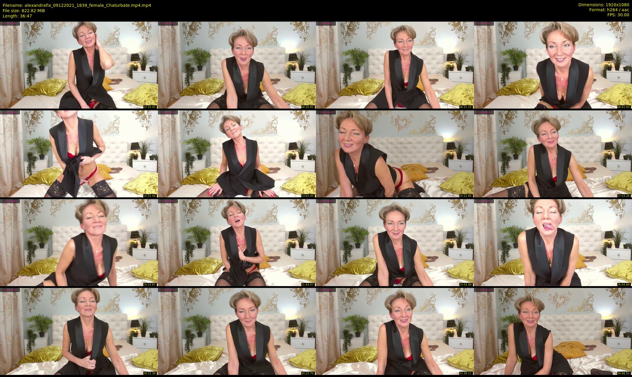 alexandrafix — 37 minute Chaturbate female cam show recording, 1080p, Dec 9, 2021