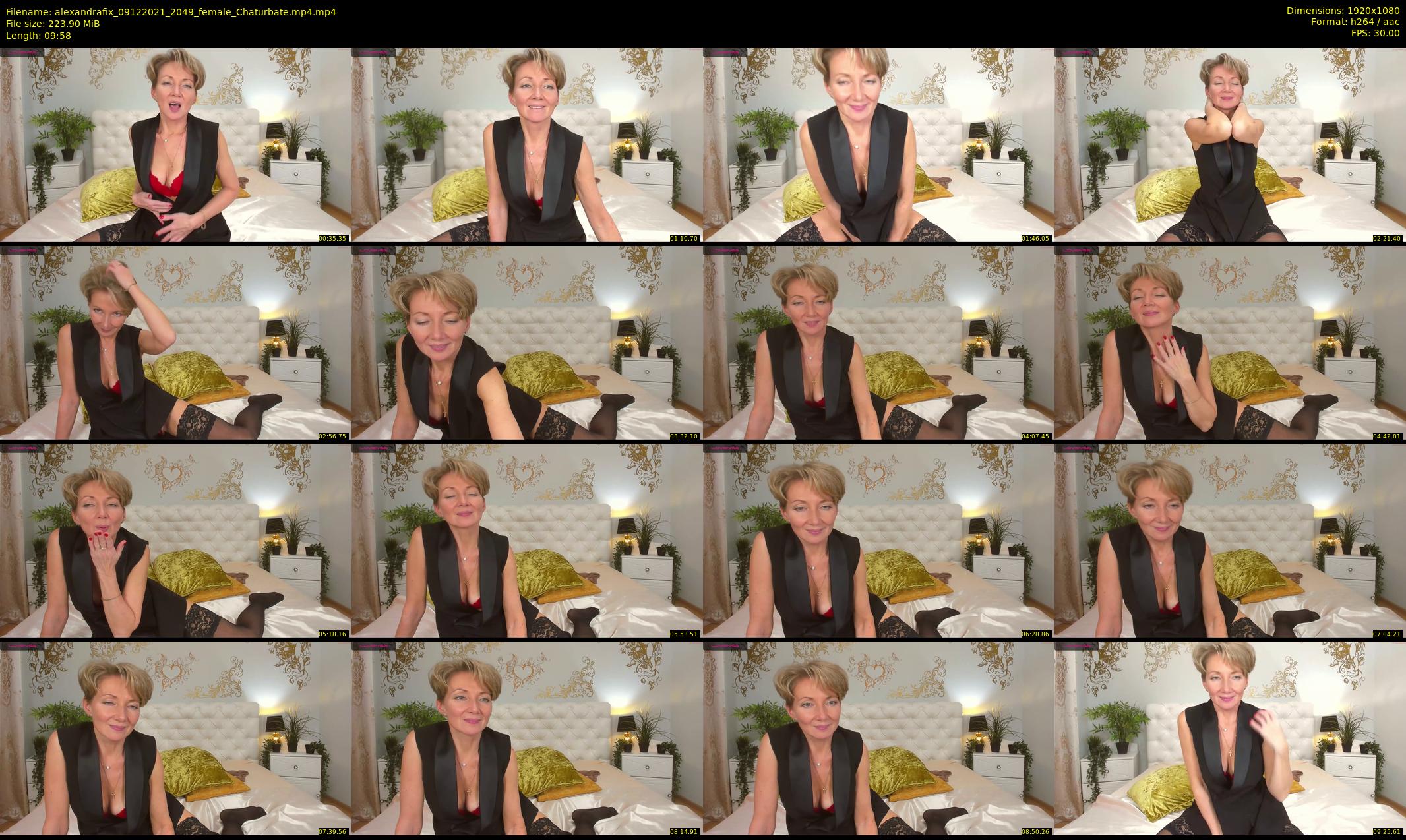 alexandrafix — 10 minute Chaturbate female cam show recording, 1080p, Dec 9, 2021