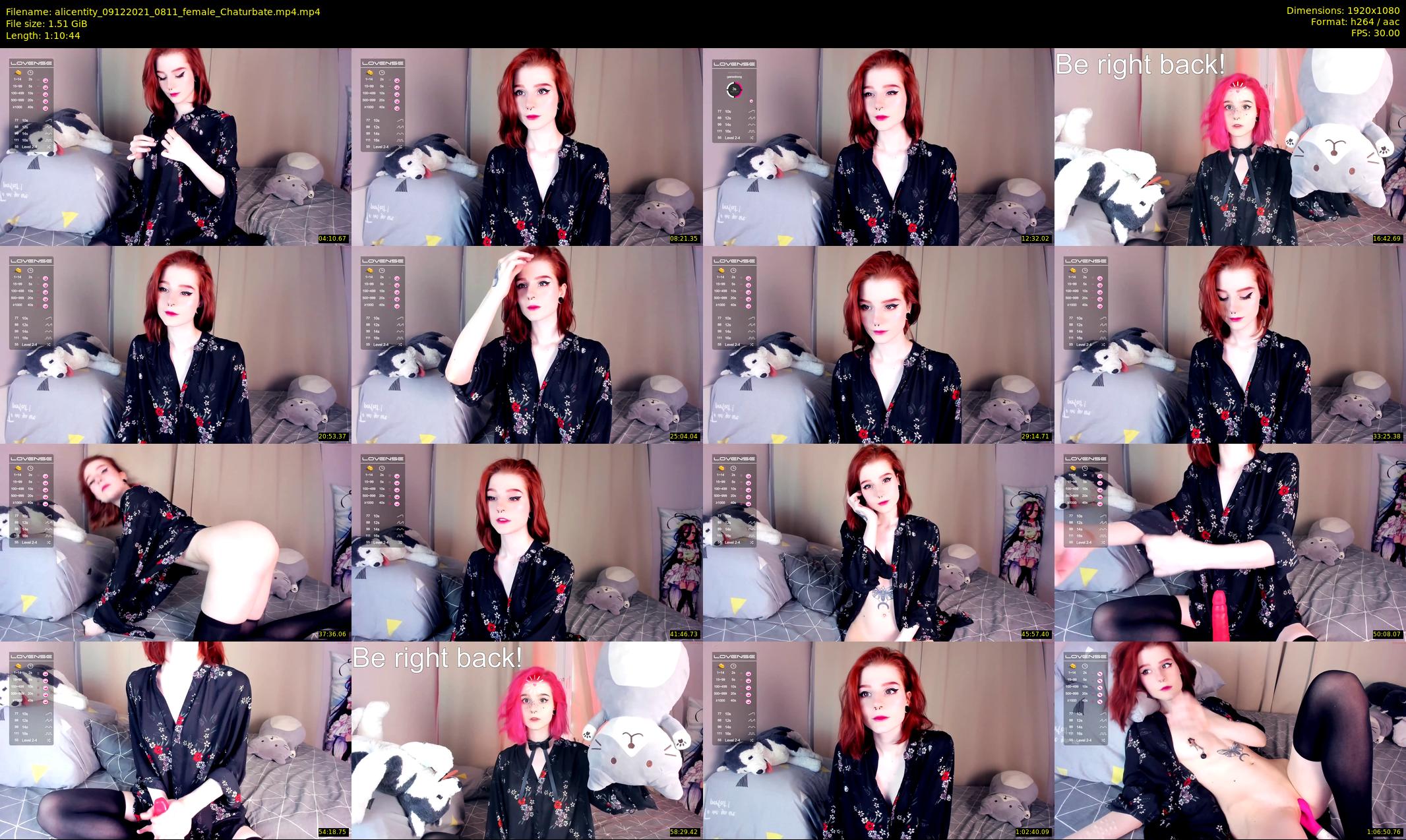 alicentity — 71 minute Chaturbate female cam show recording, 1080p, Dec 9, 2021