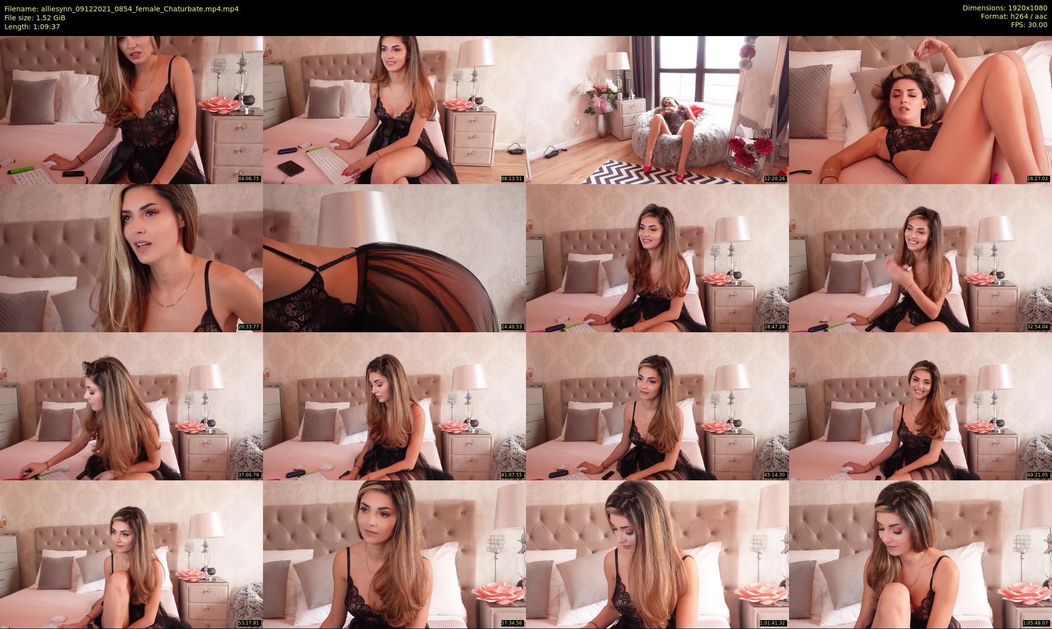 alliesynn — 70 minute Chaturbate female cam show recording, 1080p, Dec 9, 2021