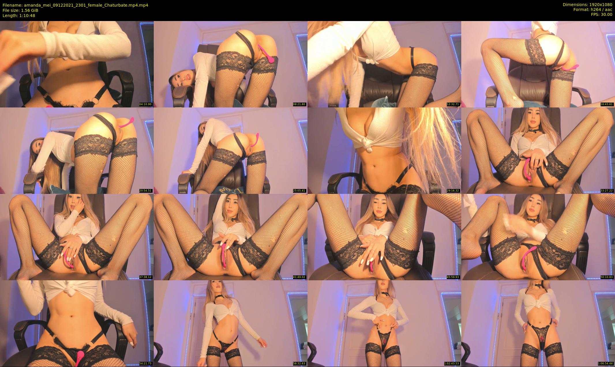 amanda_mei — 71 minute Chaturbate female cam show recording, 1080p, Dec 9, 2021