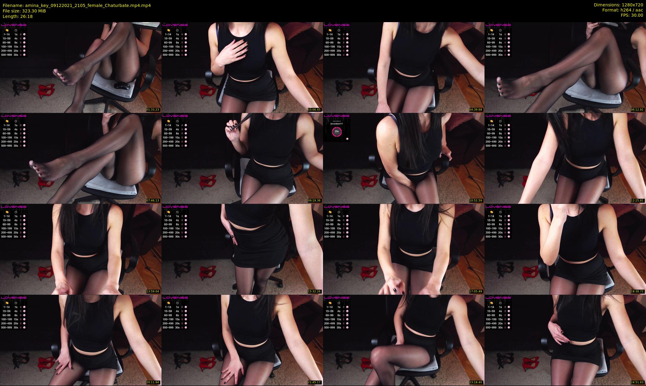 amina_key — 27 minute Chaturbate female cam show recording, 720p, Dec 9, 2021