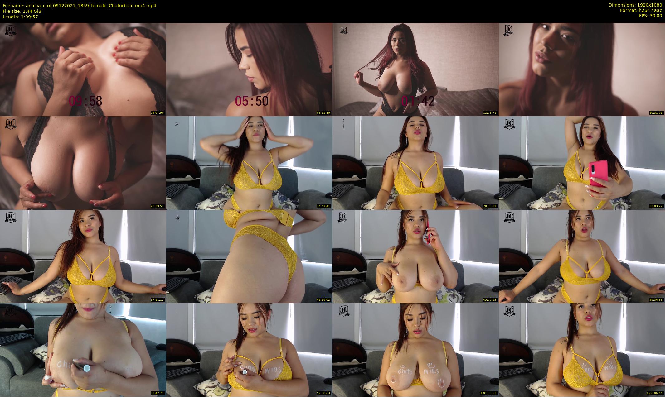 analiia_cox — 70 minute Chaturbate female cam show recording, 1080p, Dec 9, 2021