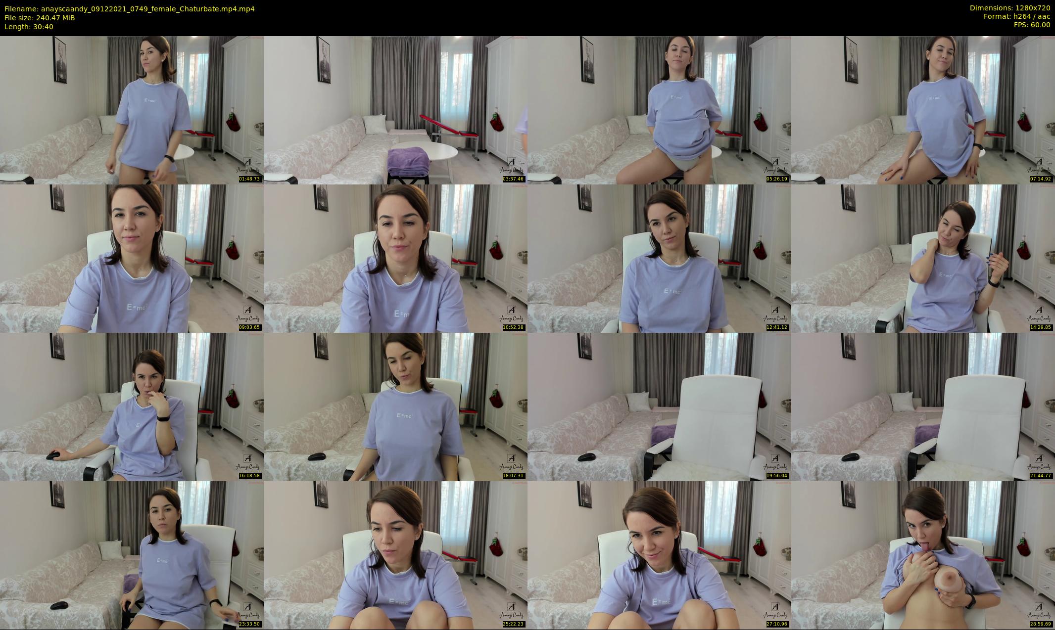 anayscaandy — 31 minute Chaturbate female cam show recording, 720p, Dec 9, 2021