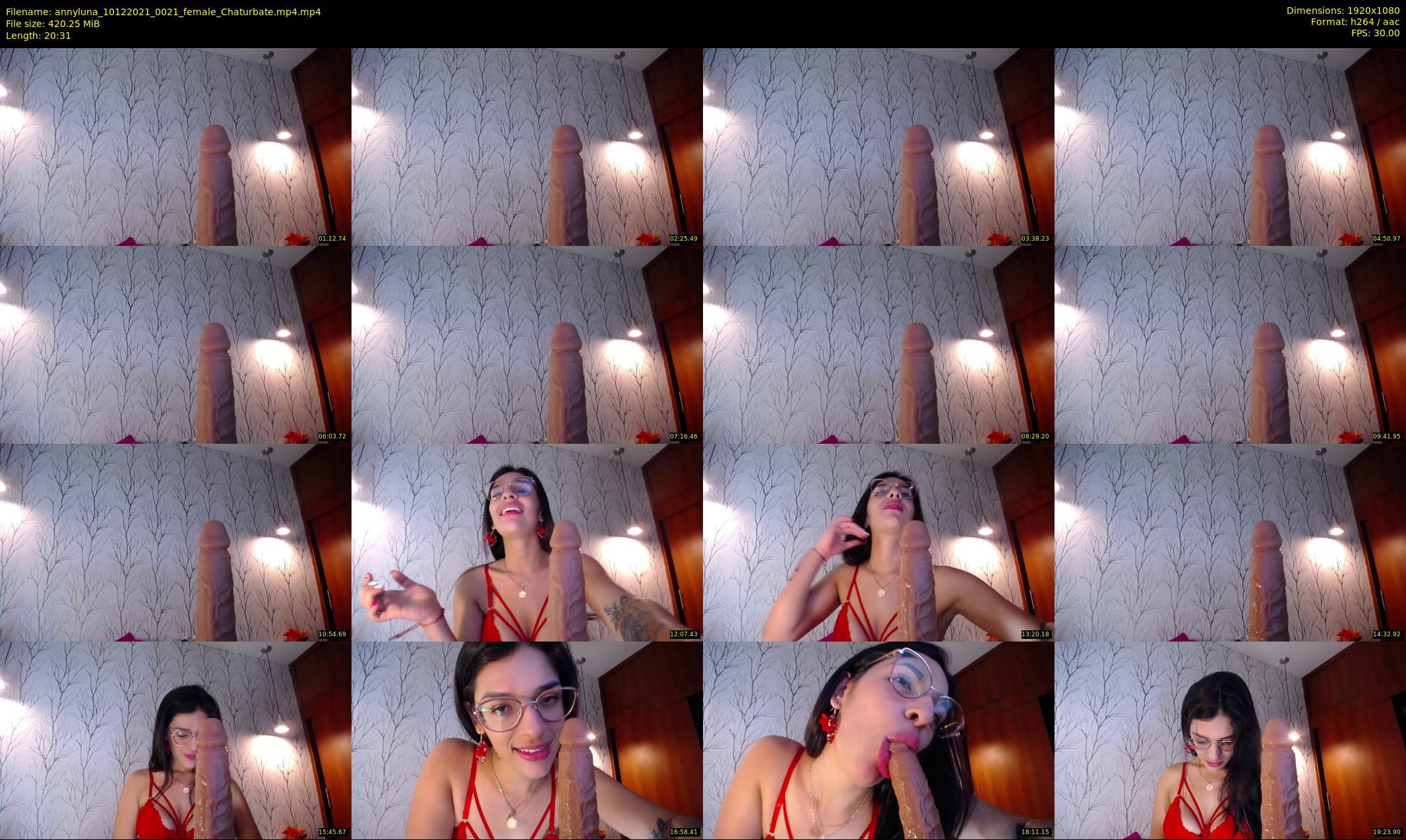 annyluna — 21 minute Chaturbate female cam show recording, 1080p, Dec 10, 2021