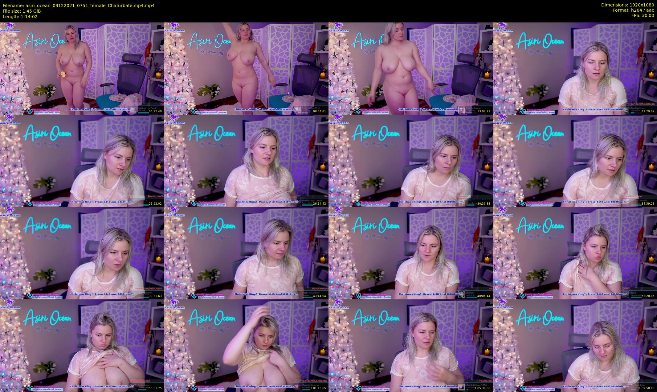 asiri_ocean — 75 minute Chaturbate female cam show recording, 1080p, Dec 9, 2021