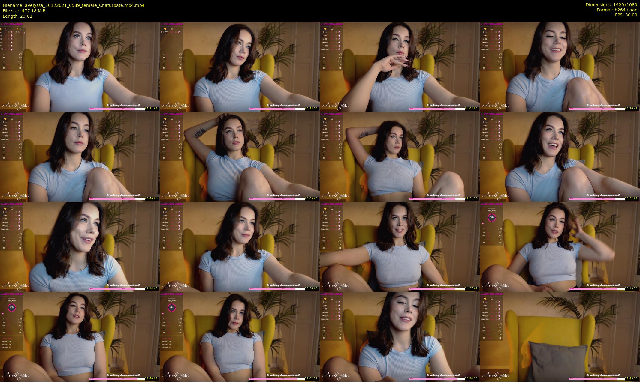 avelyssa — 24 minute Chaturbate female cam show recording, 1080p, Dec 10, 2021