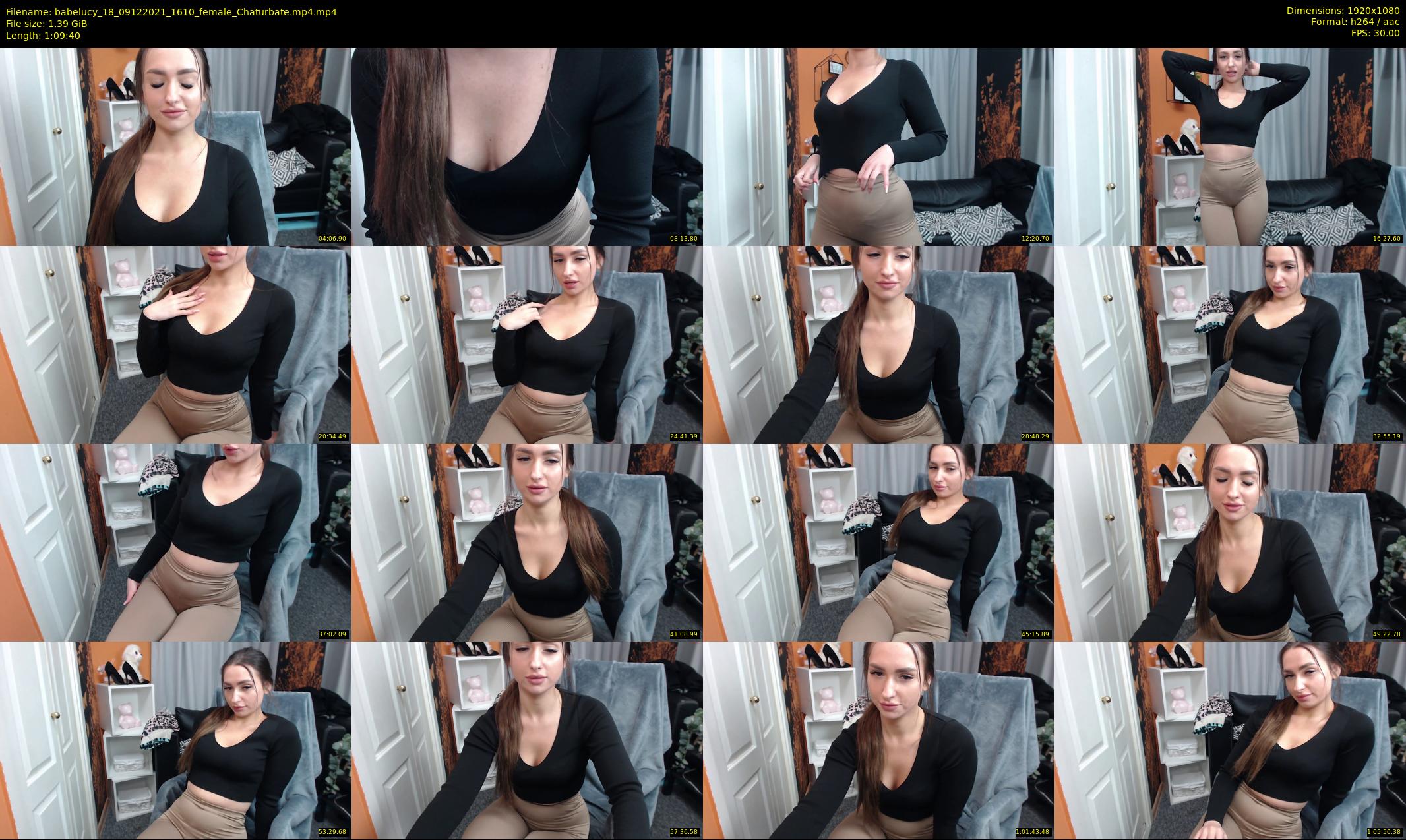 babelucy_18 — 70 minute Chaturbate female cam show recording, 1080p, Dec 9, 2021