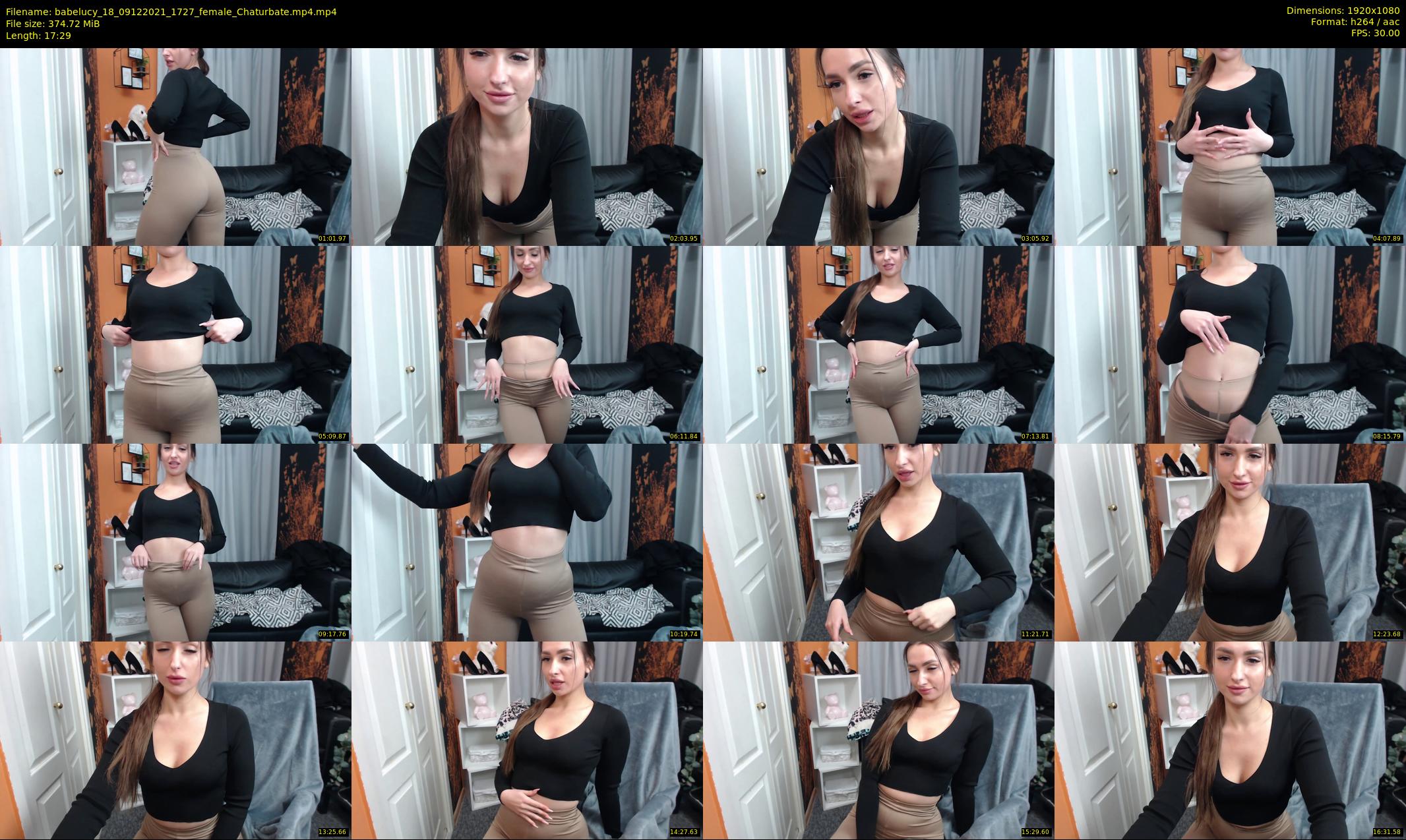 babelucy_18 — 18 minute Chaturbate female cam show recording, 1080p, Dec 9, 2021