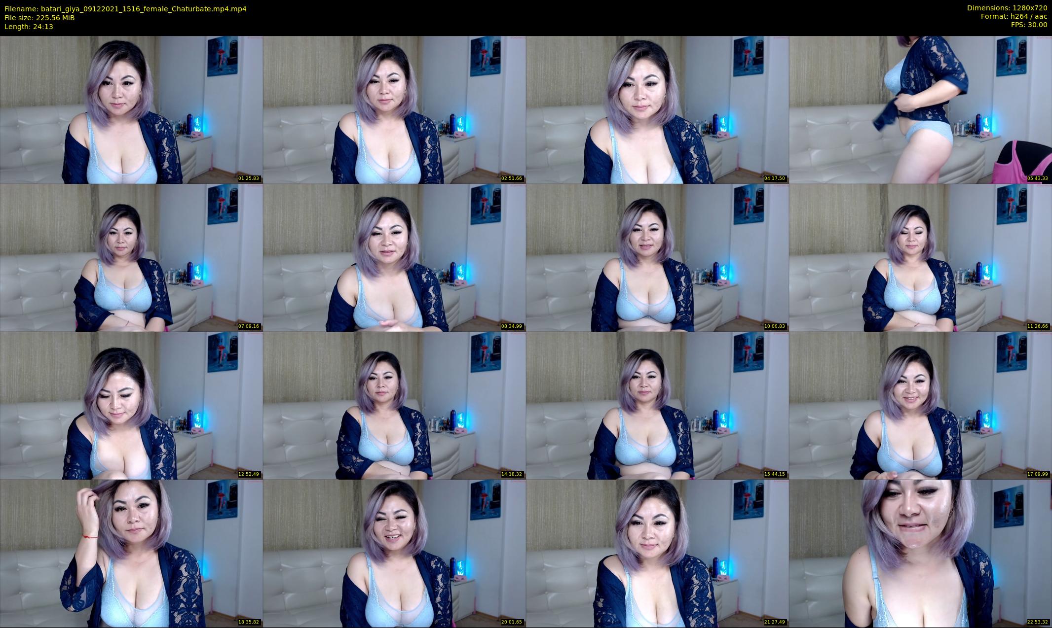 batari_giya — 25 minute Chaturbate female cam show recording, 720p, Dec 9, 2021