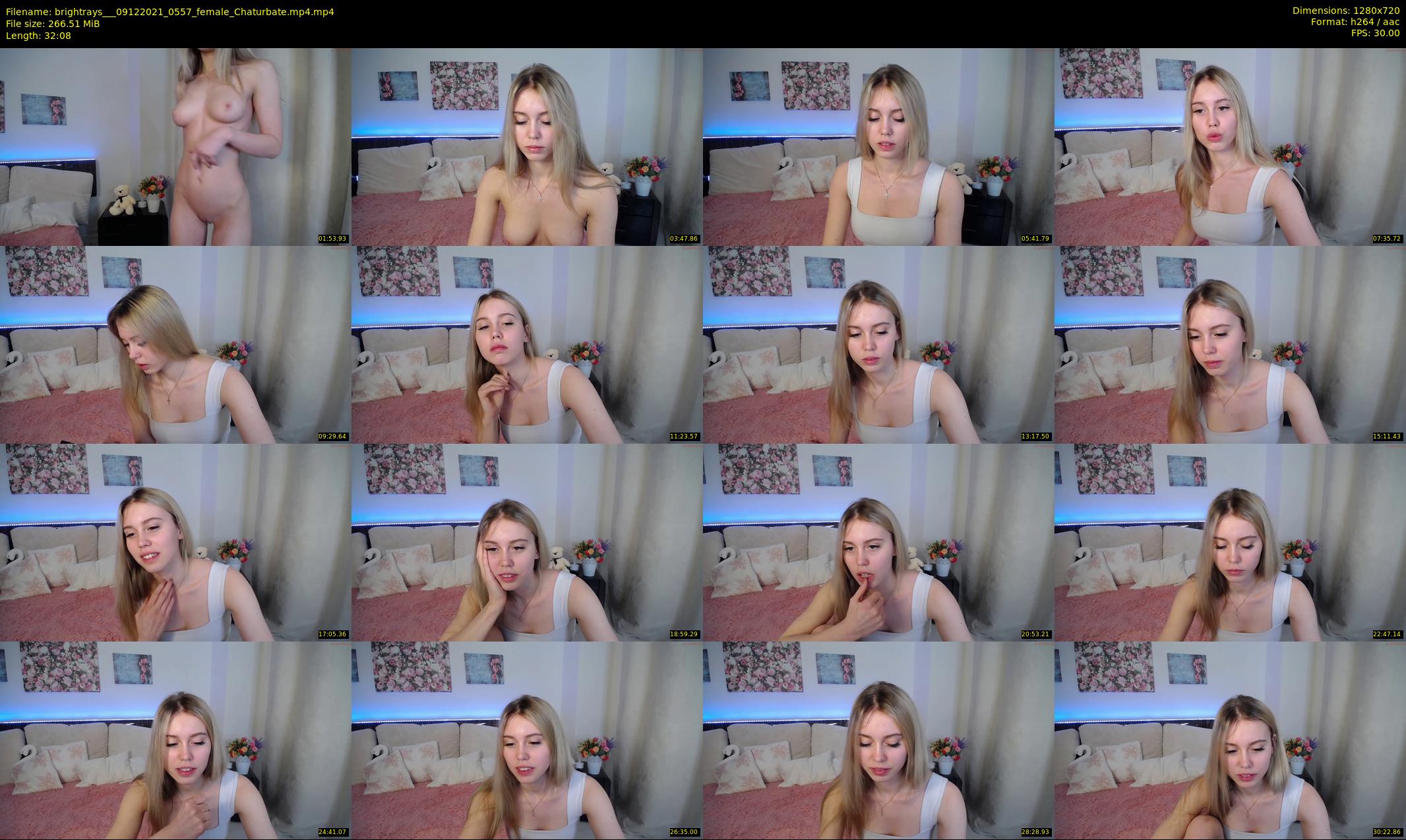 brightrays__ — 33 minute Chaturbate female cam show recording, 720p, Dec 9, 2021