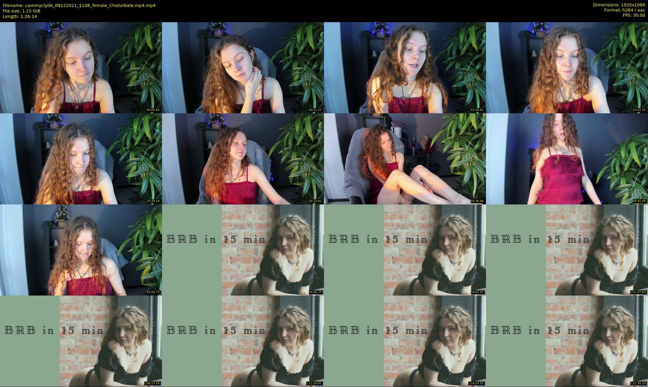 cammyclyde — 87 minute Chaturbate female cam show recording, 1080p, Dec 9, 2021