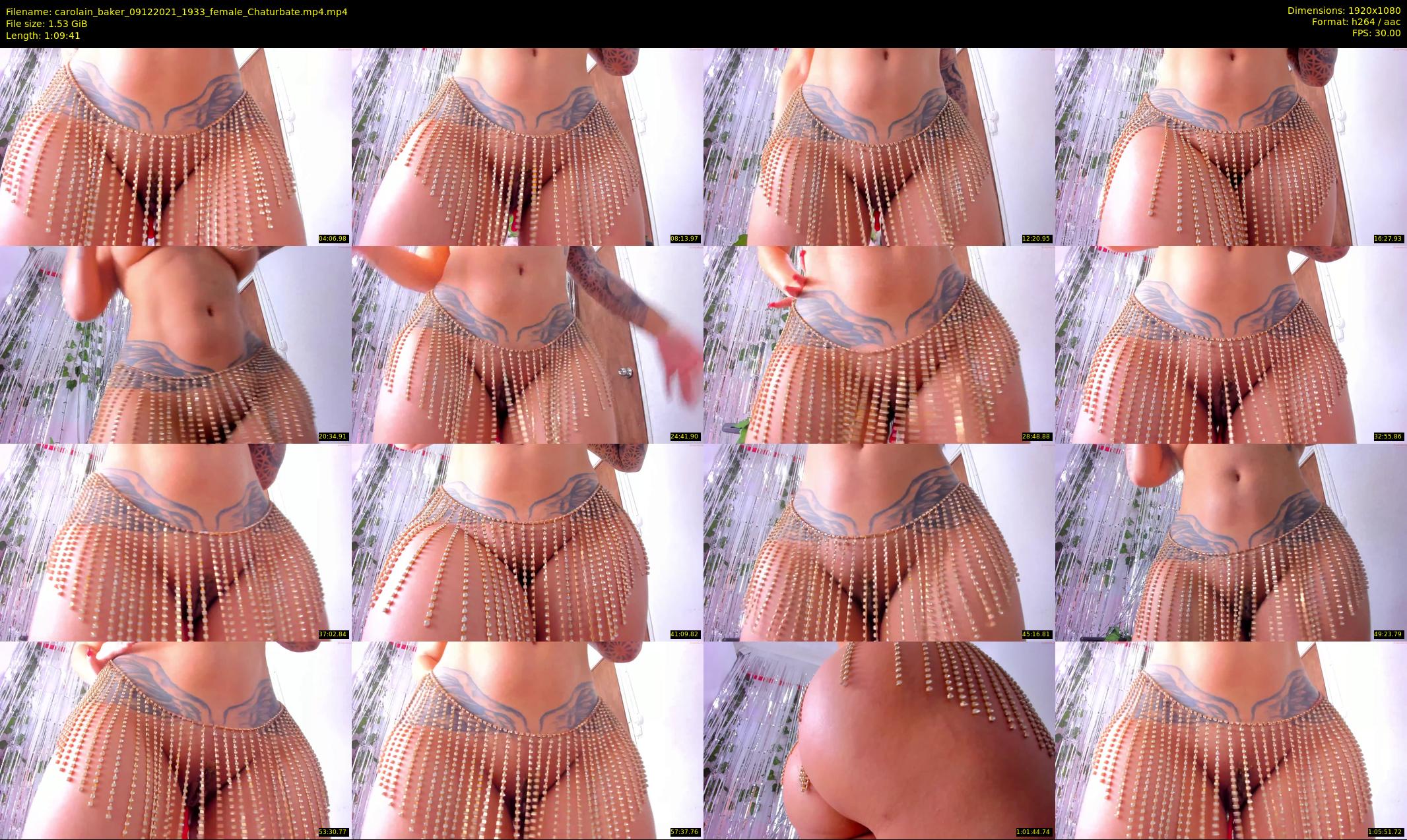 carolain_baker — 70 minute Chaturbate female cam show recording, 1080p, Dec 9, 2021