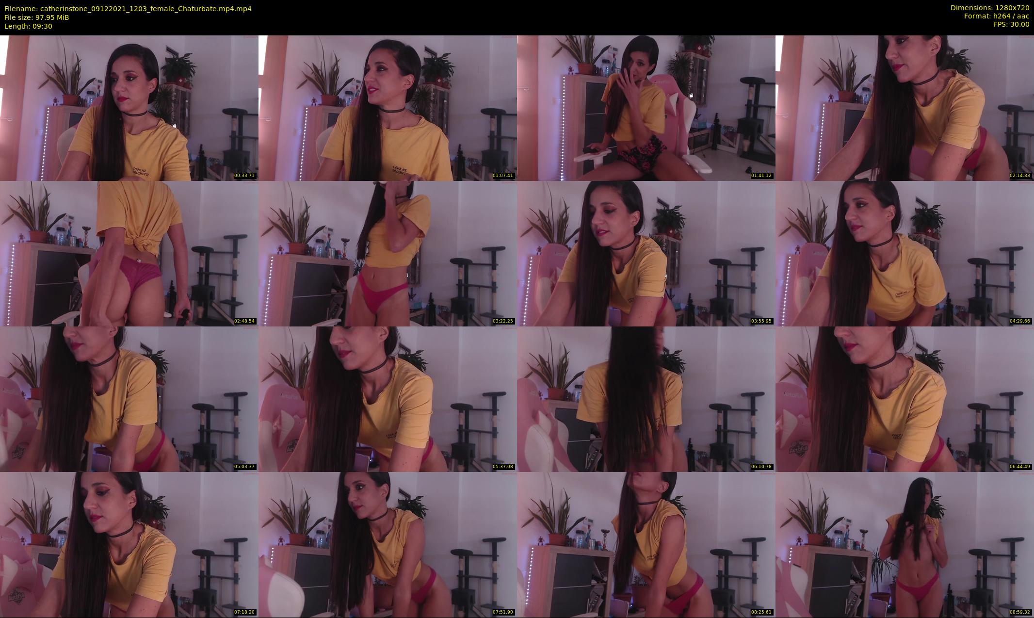 catherinstone — 10 minute Chaturbate female cam show recording, 720p, Dec 9, 2021