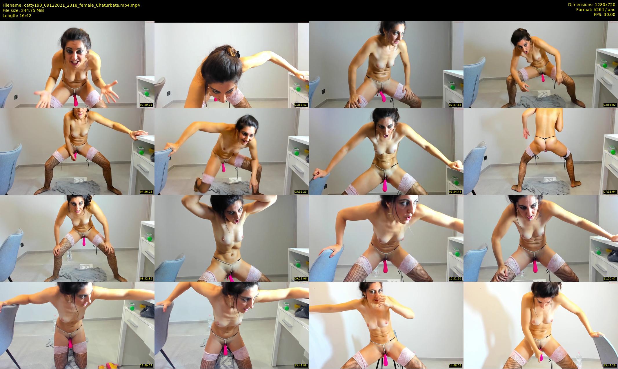 catty190 — 17 minute Chaturbate female cam show recording, 720p, Dec 9, 2021
