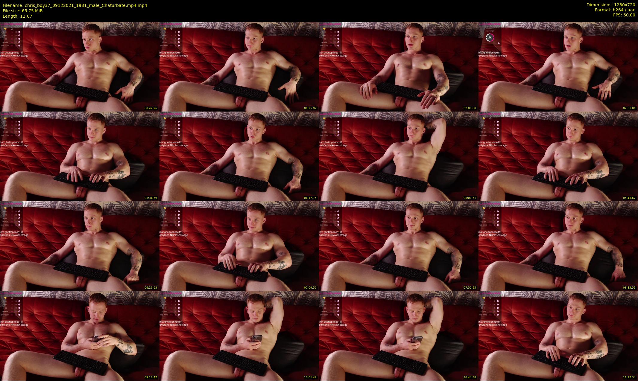 chris_boy37 — 13 minute Chaturbate male cam show recording, 720p, Dec 9, 2021