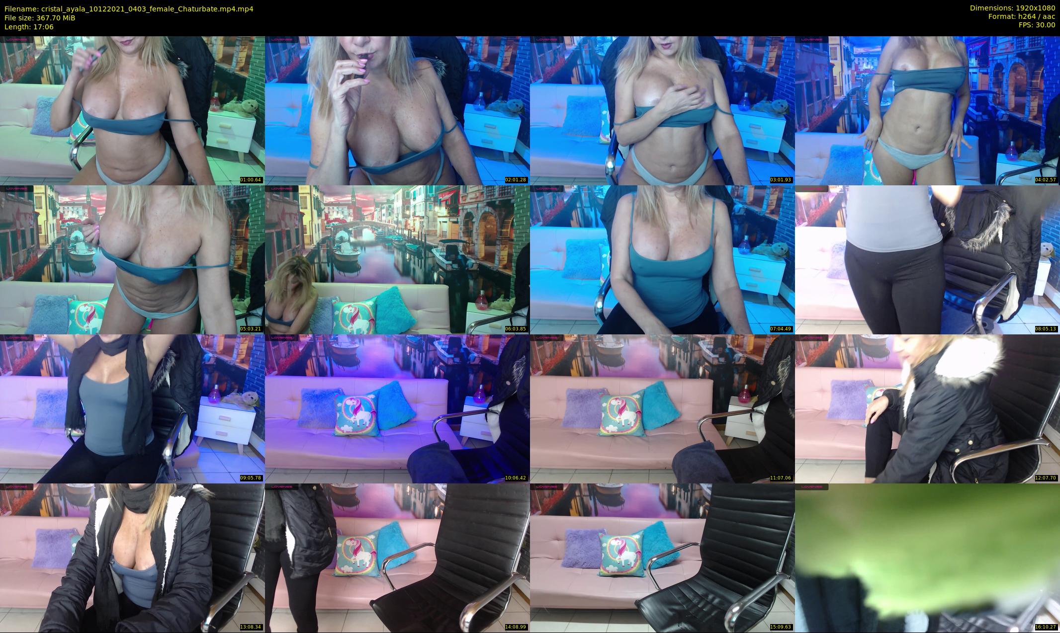 cristal_ayala — 18 minute Chaturbate female cam show recording, 1080p, Dec 10, 2021