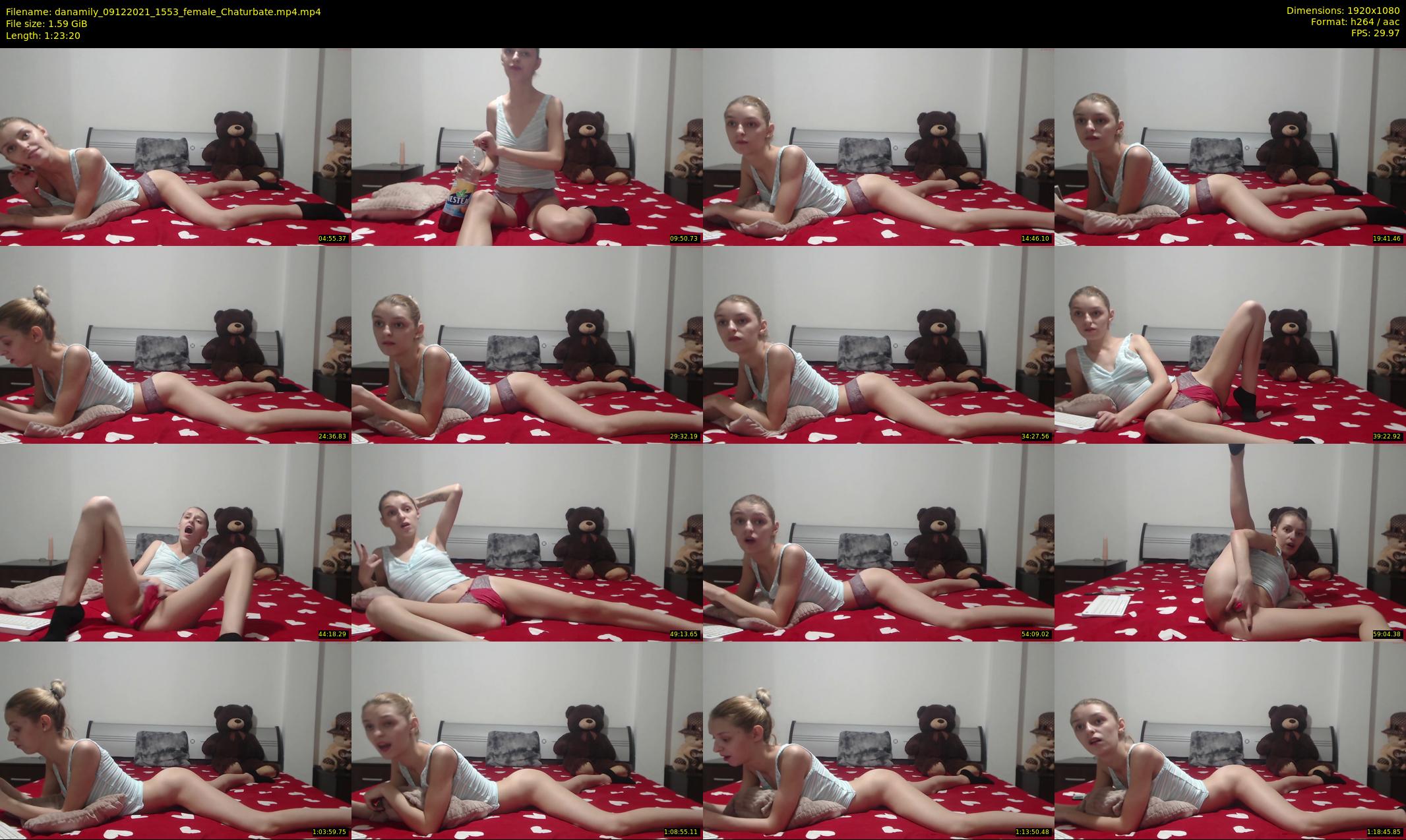 danamily — 84 minute Chaturbate female cam show recording, 1080p, Dec 9, 2021