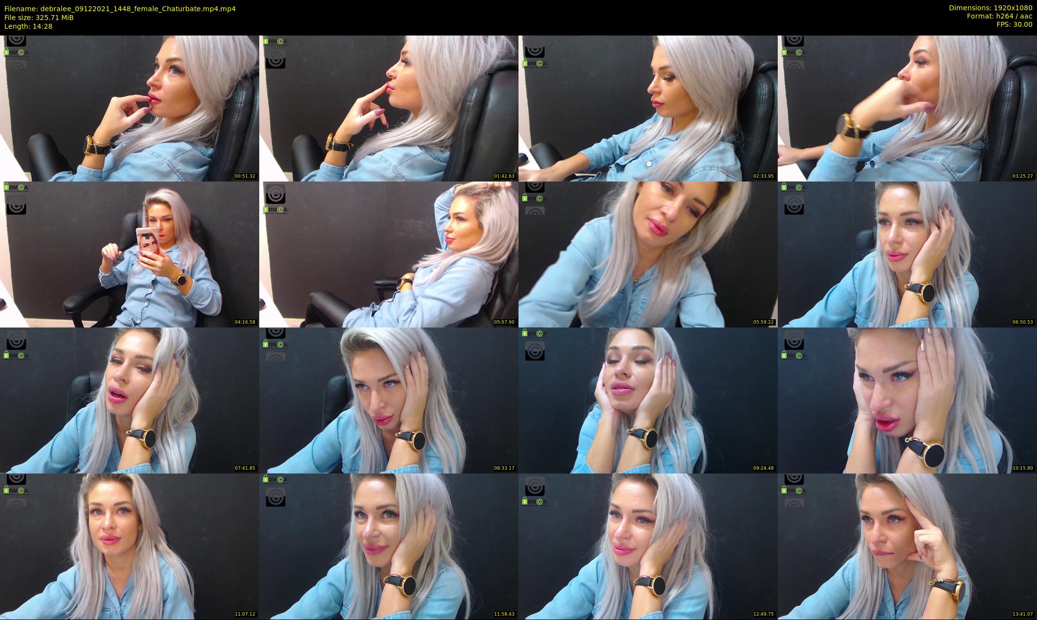 debralee — 15 minute Chaturbate female cam show recording, 1080p, Dec 9, 2021